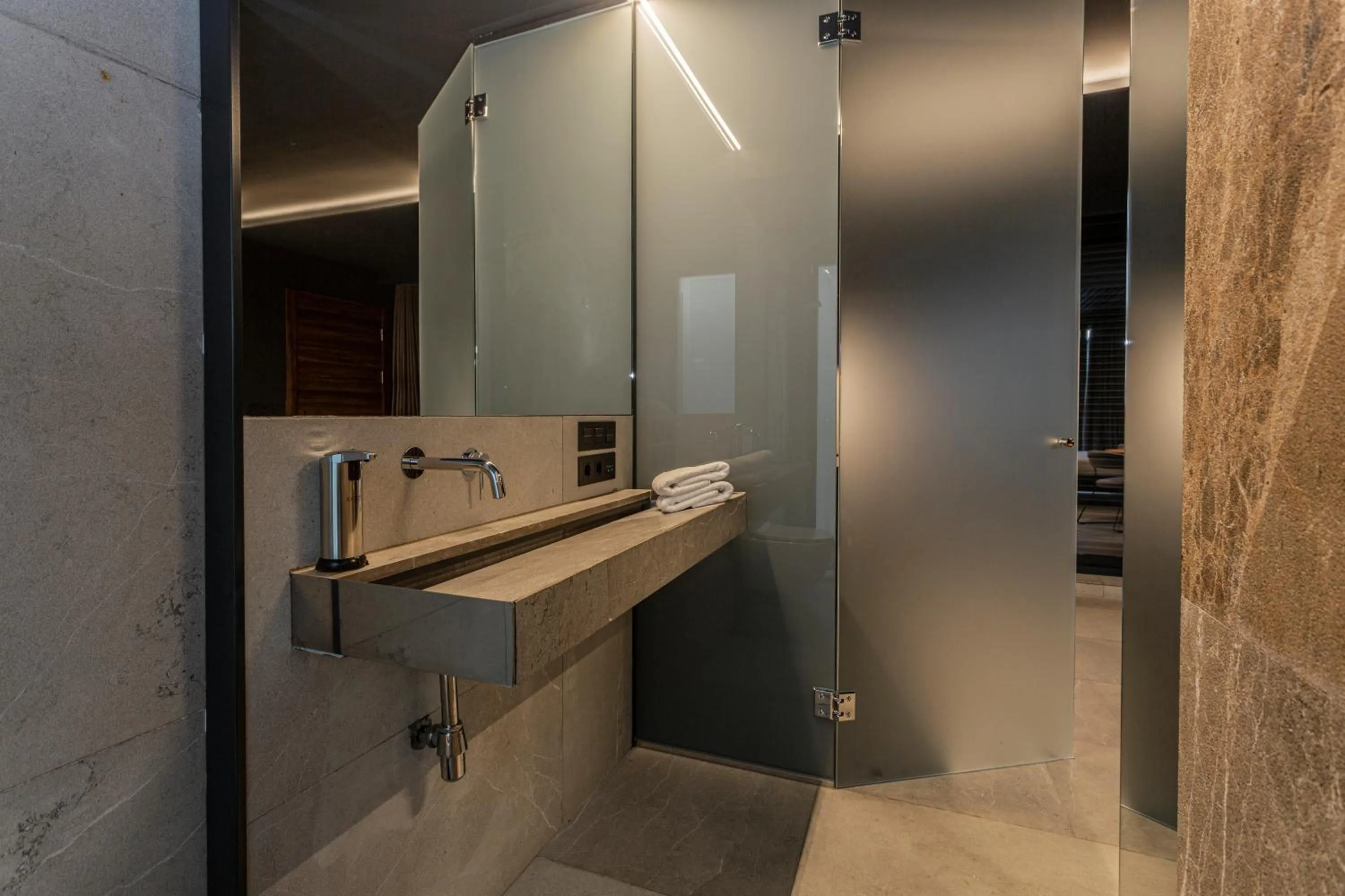 Bathroom in Apartaestudios Evolution Luxury