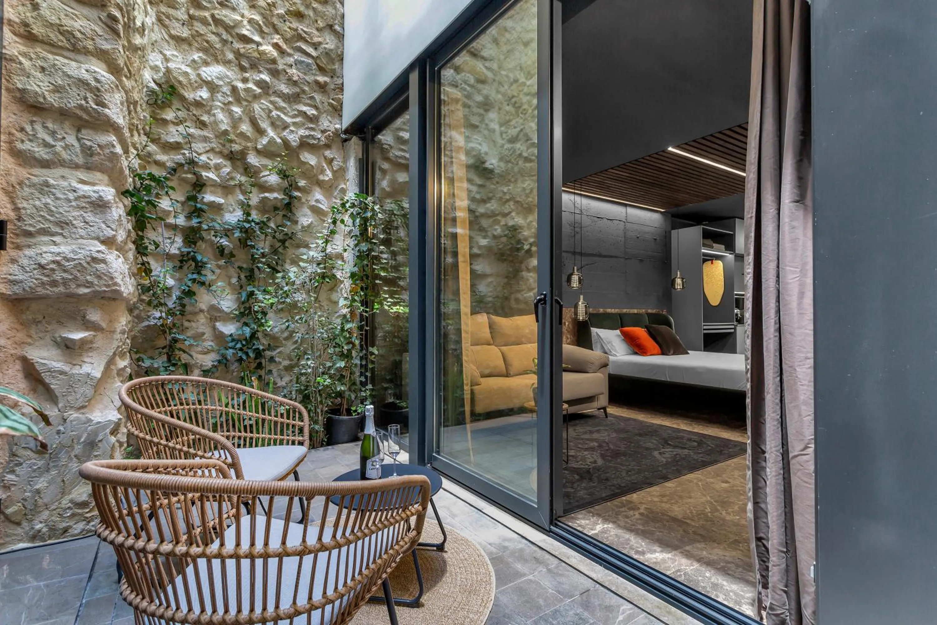 Bed in Apartaestudios Evolution Luxury