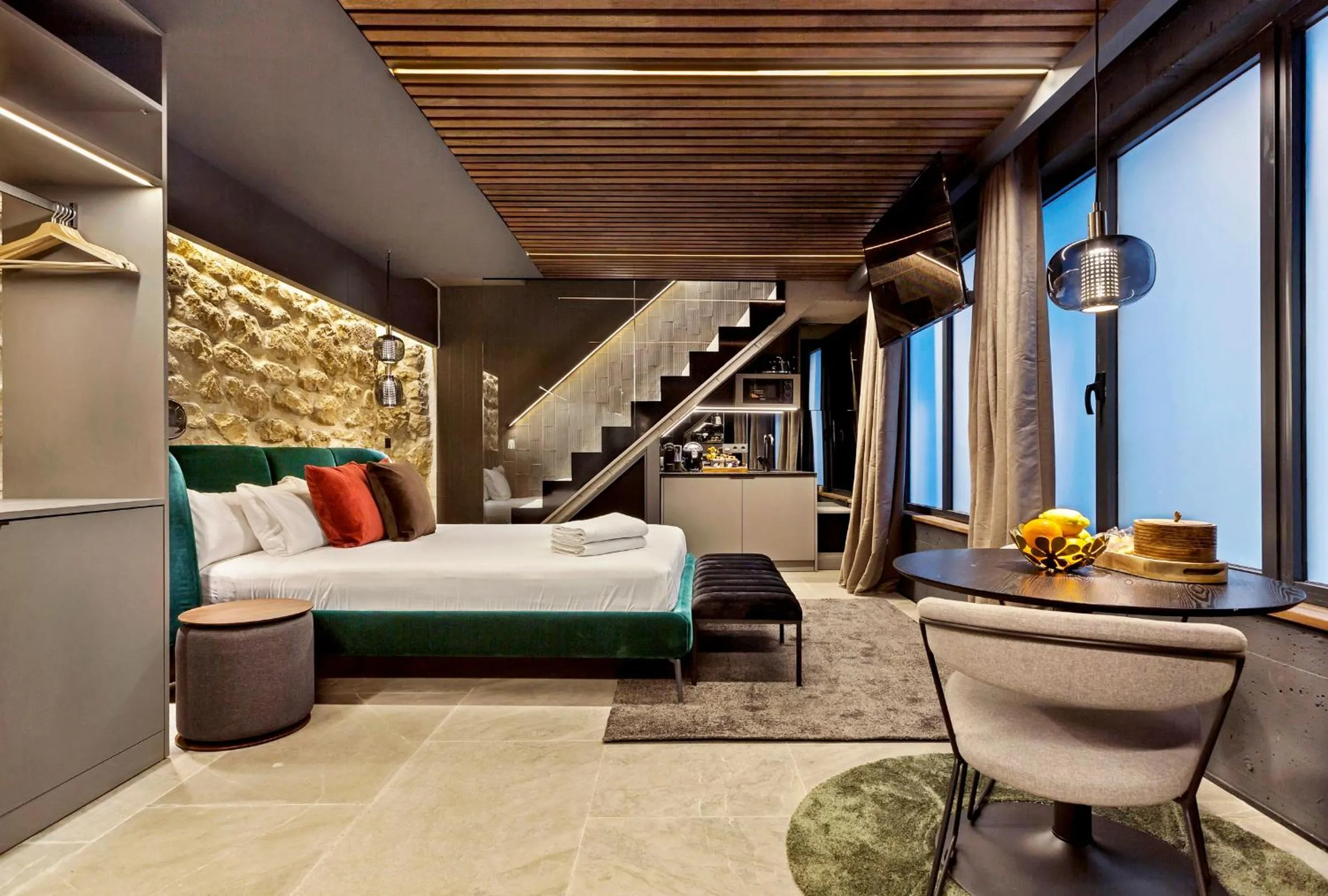 Bed in Apartaestudios Evolution Luxury