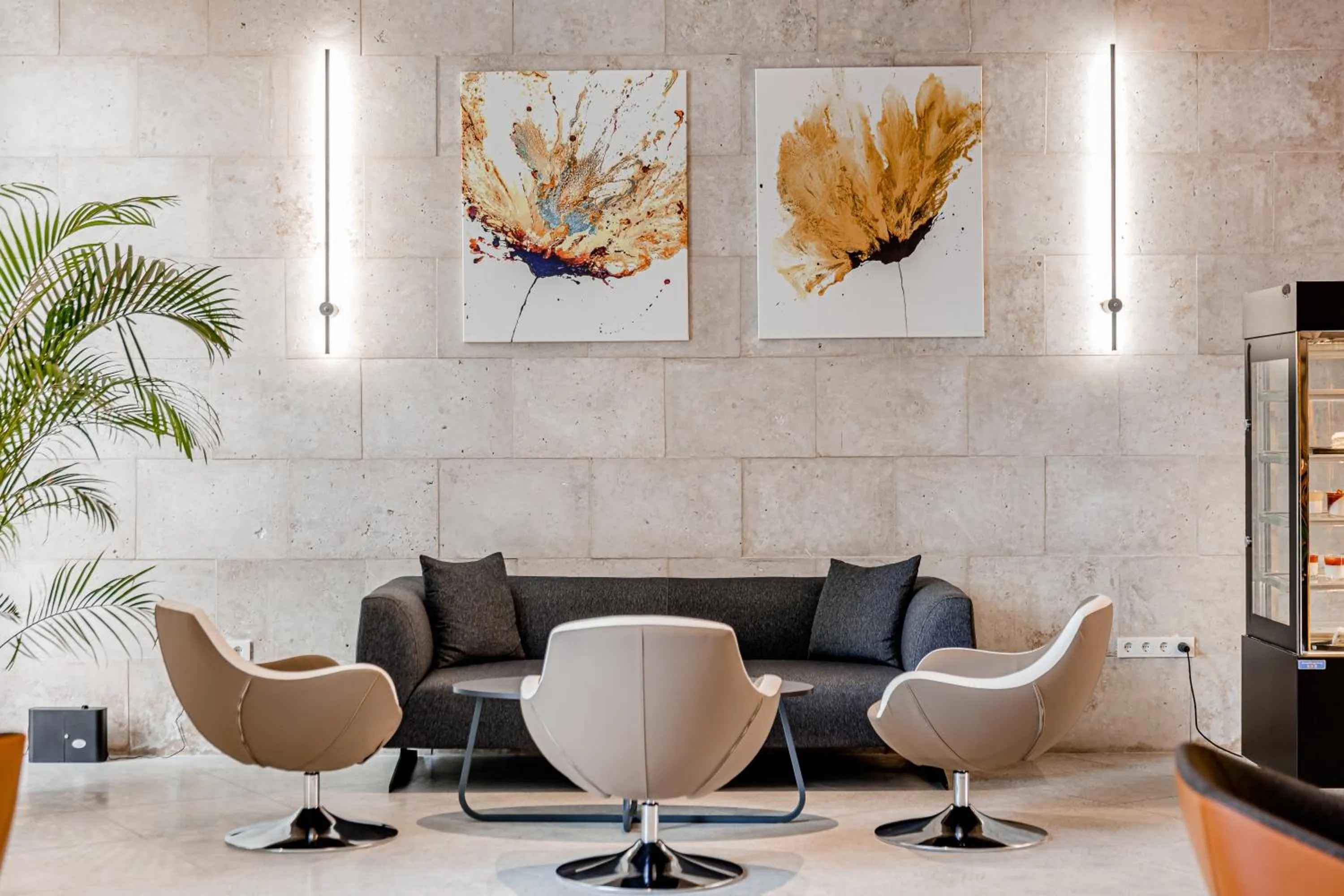 Seating area in Kutaisi Inn