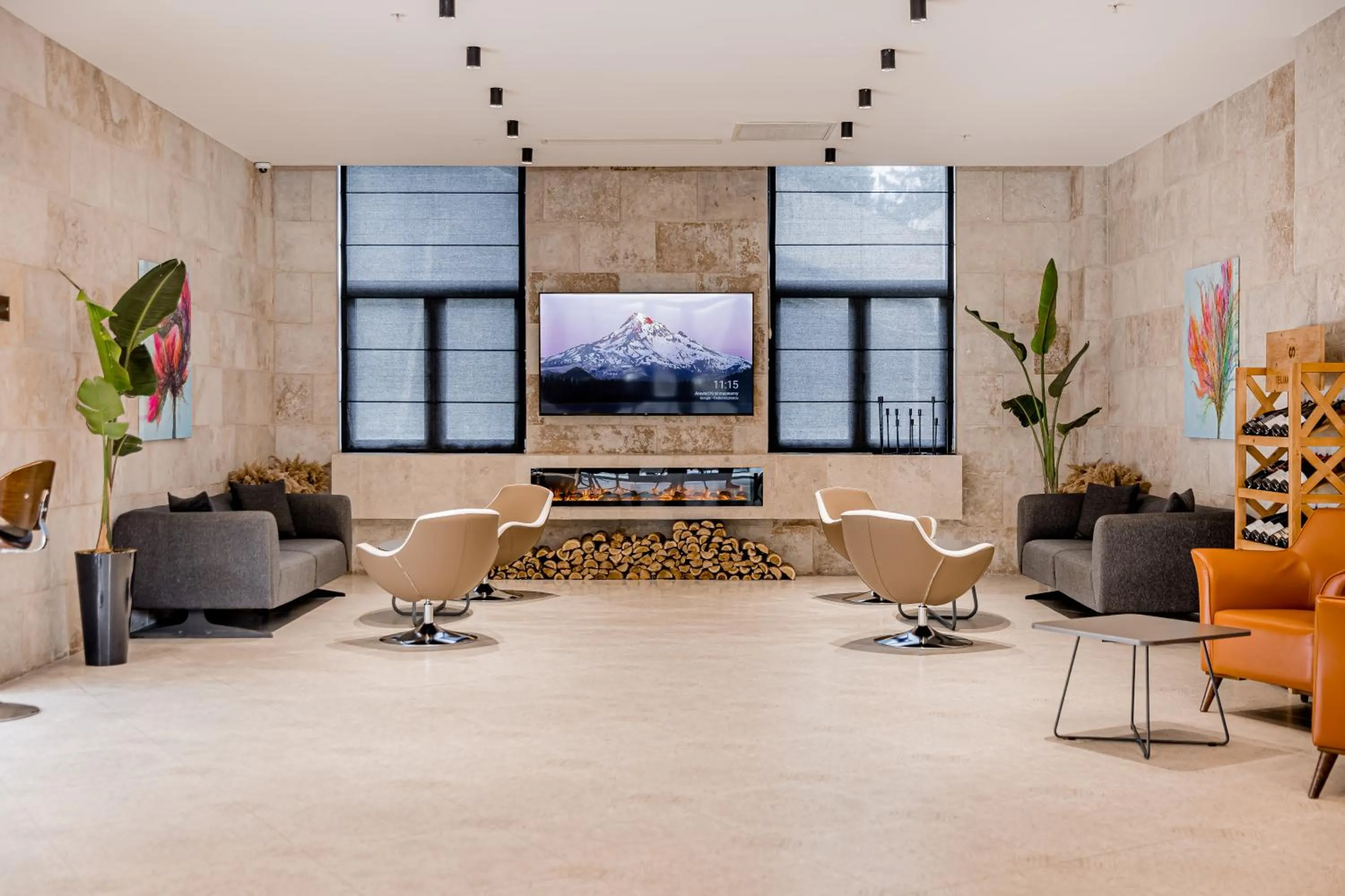 Seating area in Kutaisi Inn