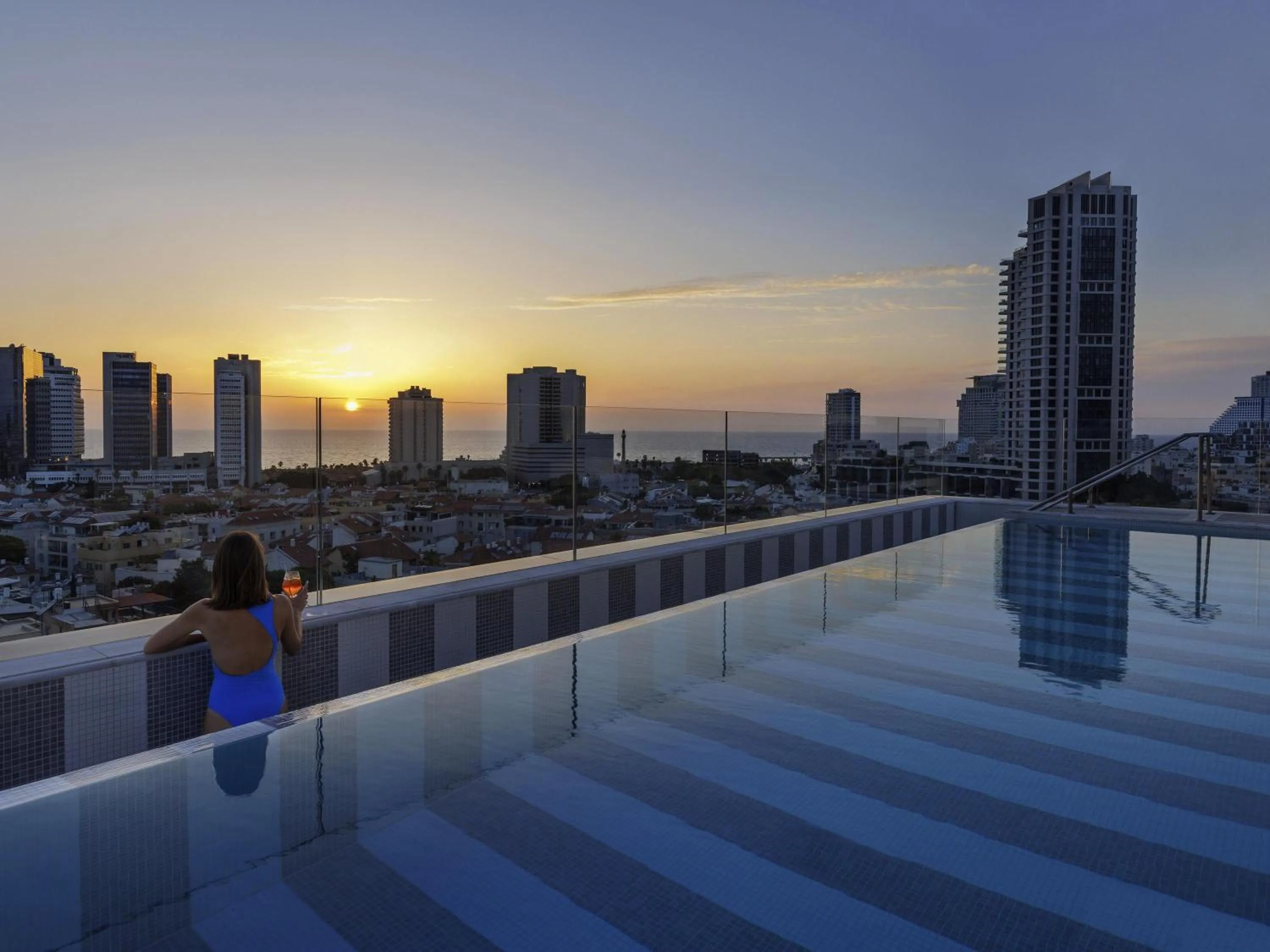 Pool view in Elkonin Tel Aviv - MGallery Hotel Collection