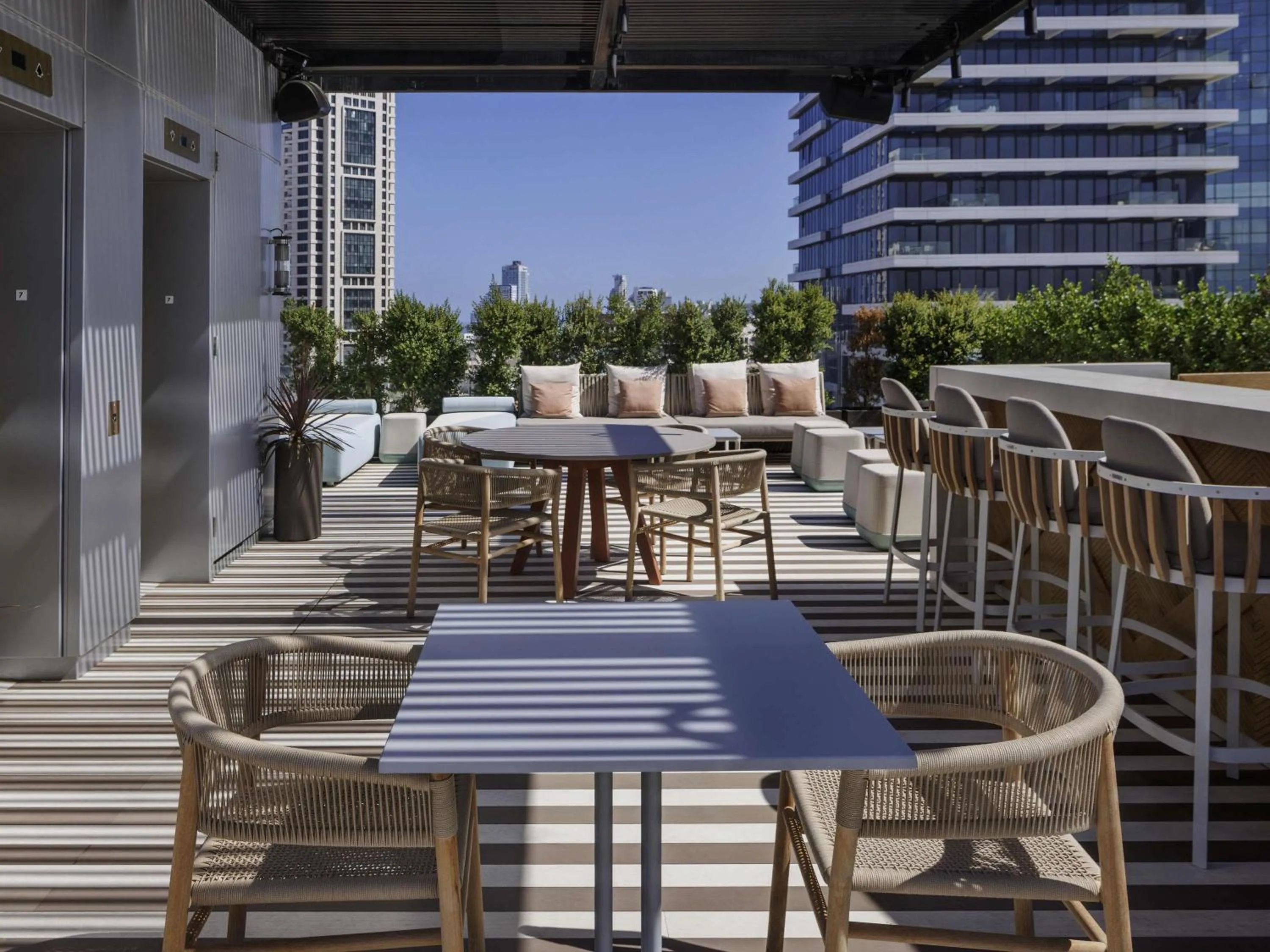 Lounge or bar in Elkonin Tel Aviv - MGallery Hotel Collection