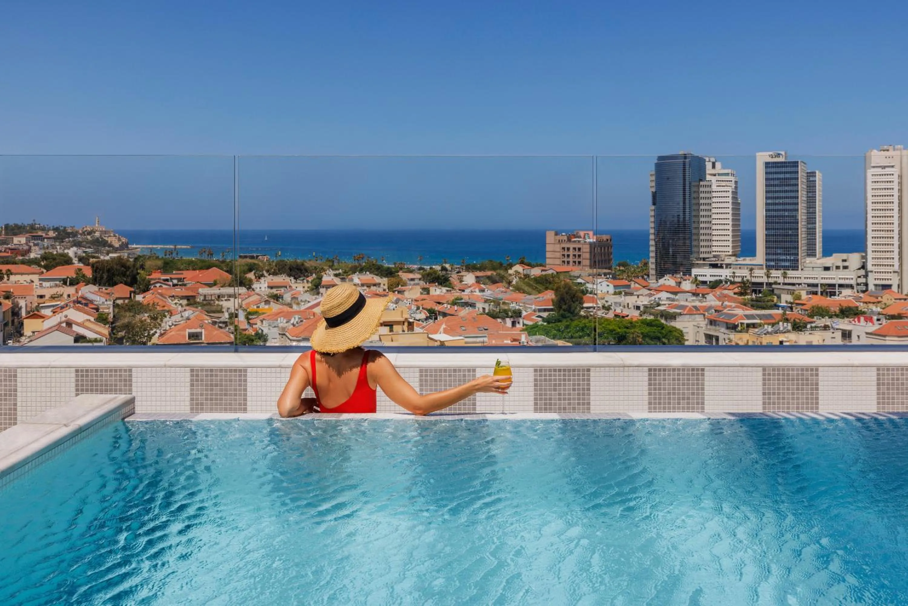 Pool view in Elkonin Tel Aviv - MGallery Hotel Collection