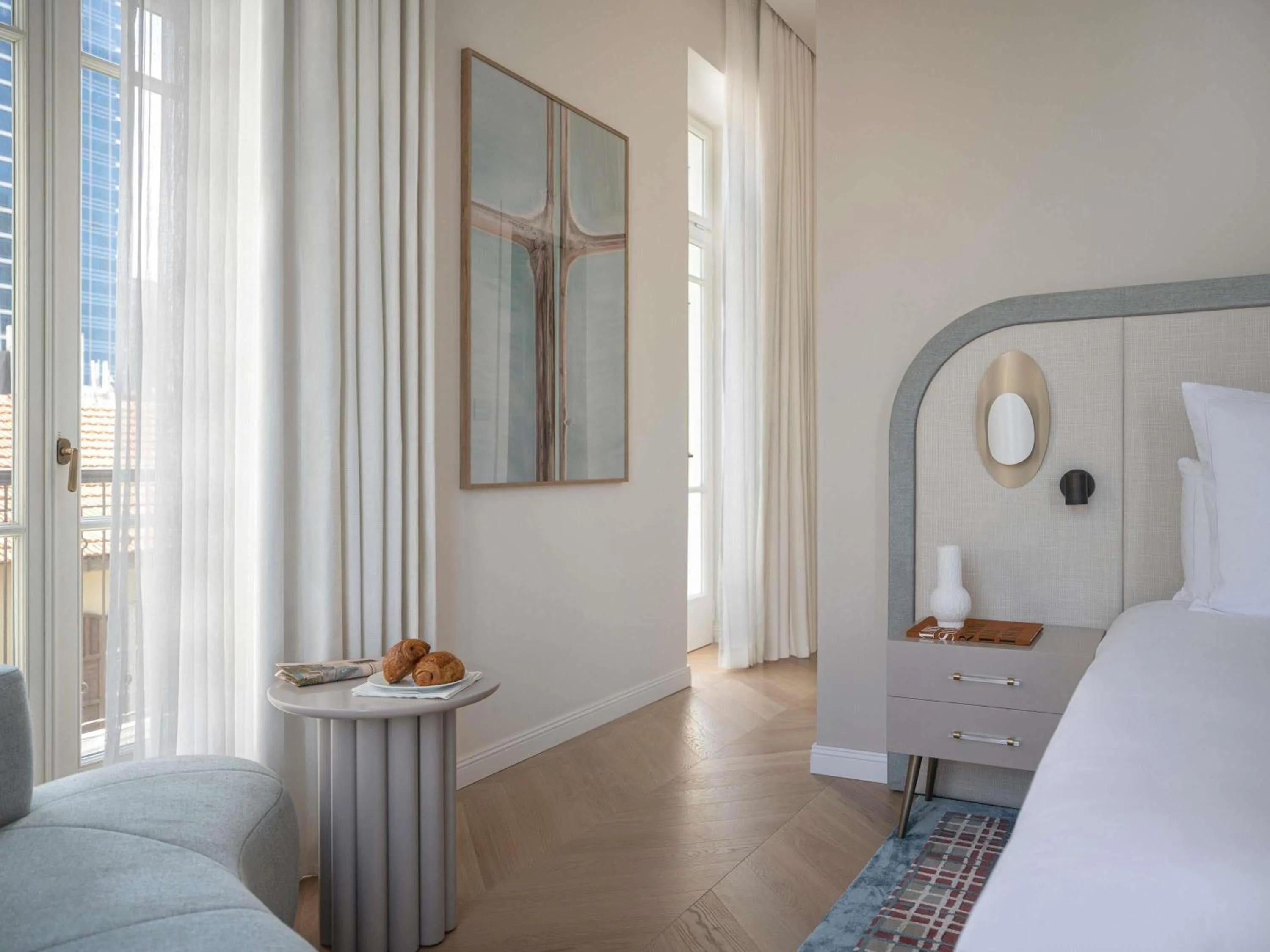 Bedroom, Bed in Elkonin Tel Aviv - MGallery Hotel Collection