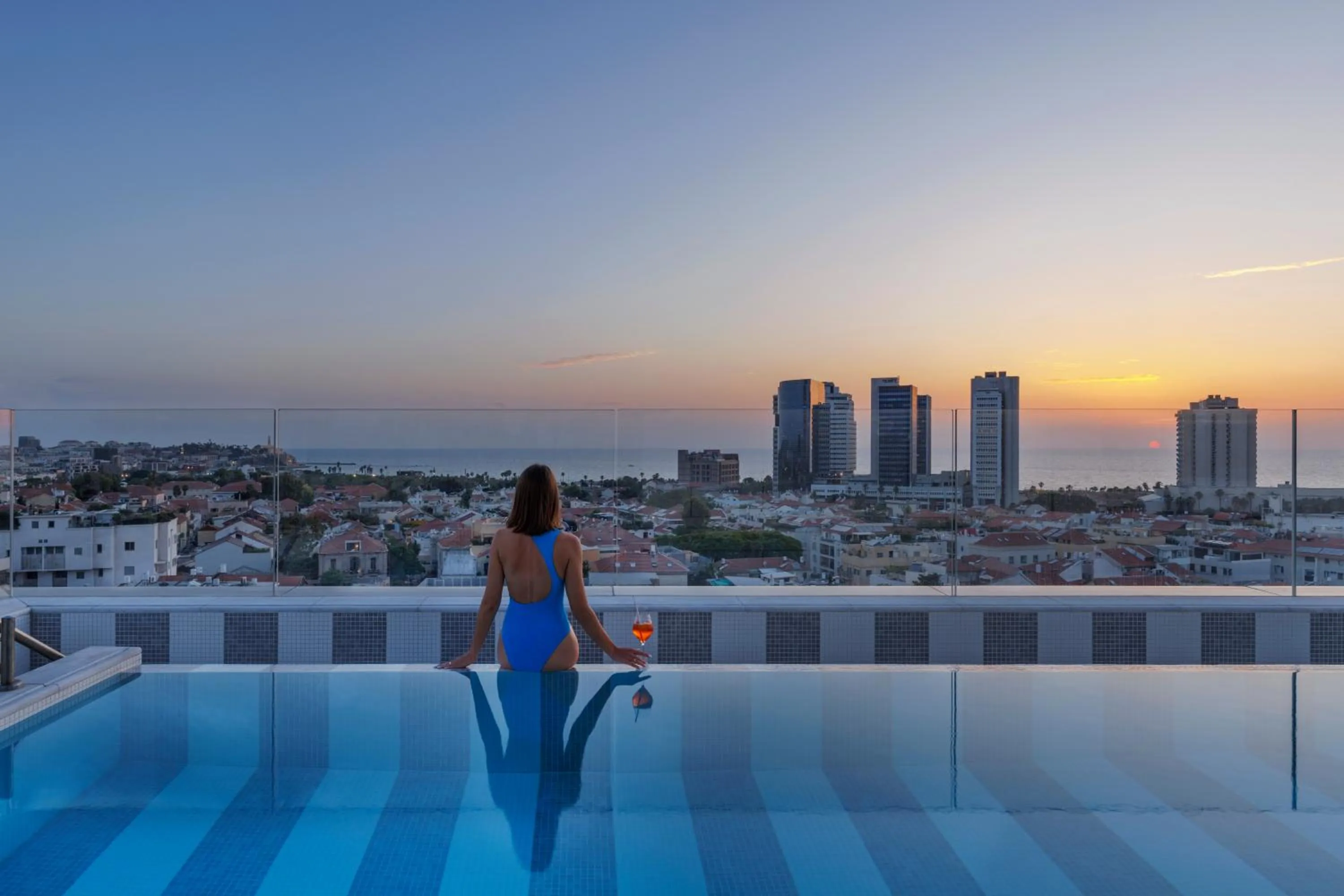 Pool view in Elkonin Tel Aviv - MGallery Hotel Collection