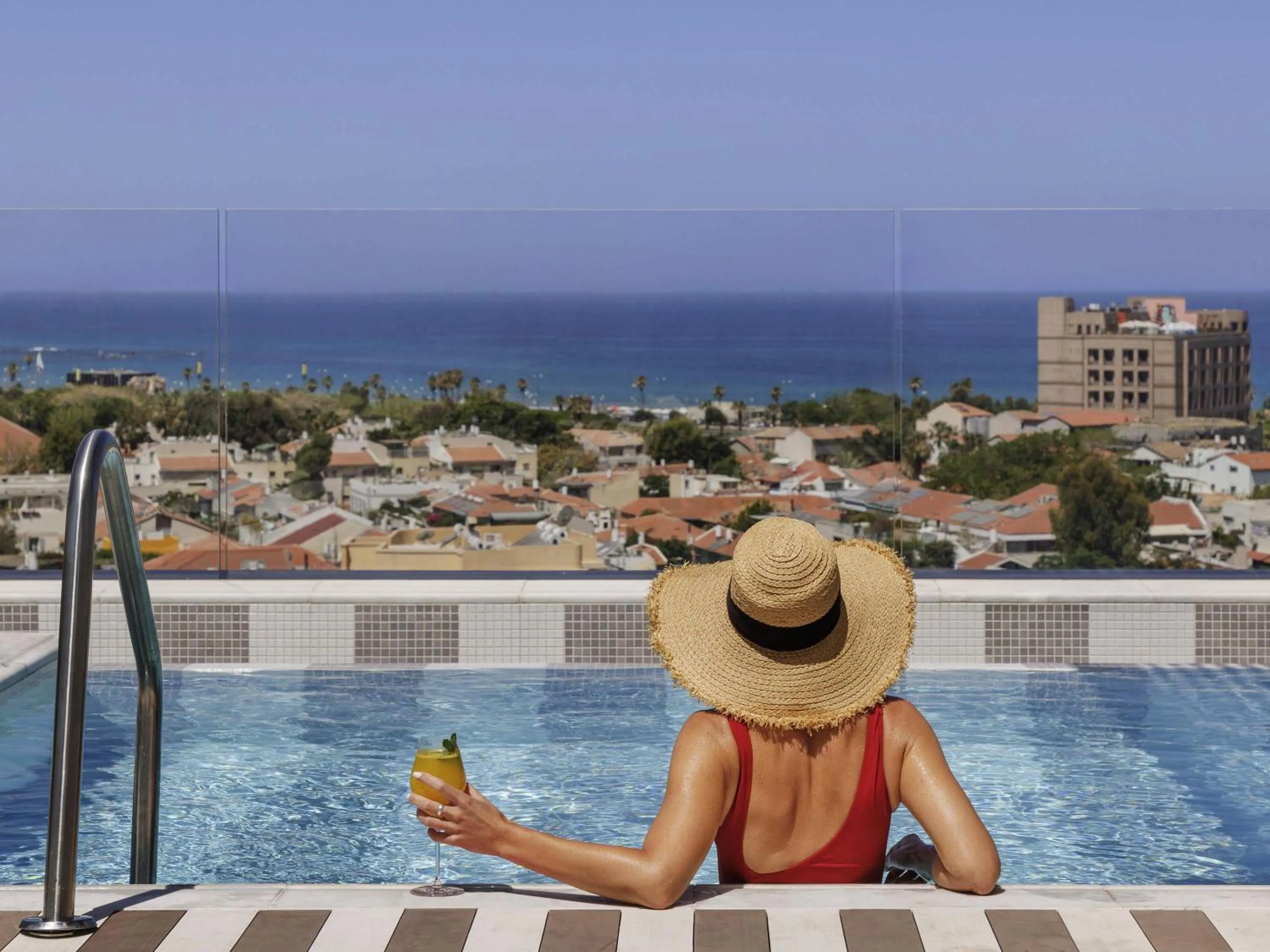 Pool view in Elkonin Tel Aviv - MGallery Hotel Collection