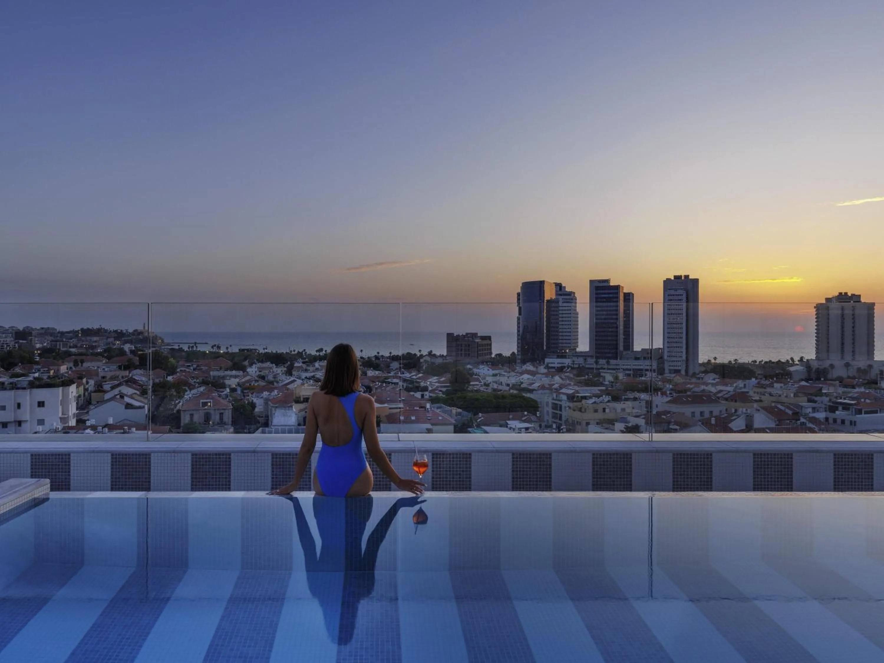 Pool view in Elkonin Tel Aviv - MGallery Hotel Collection