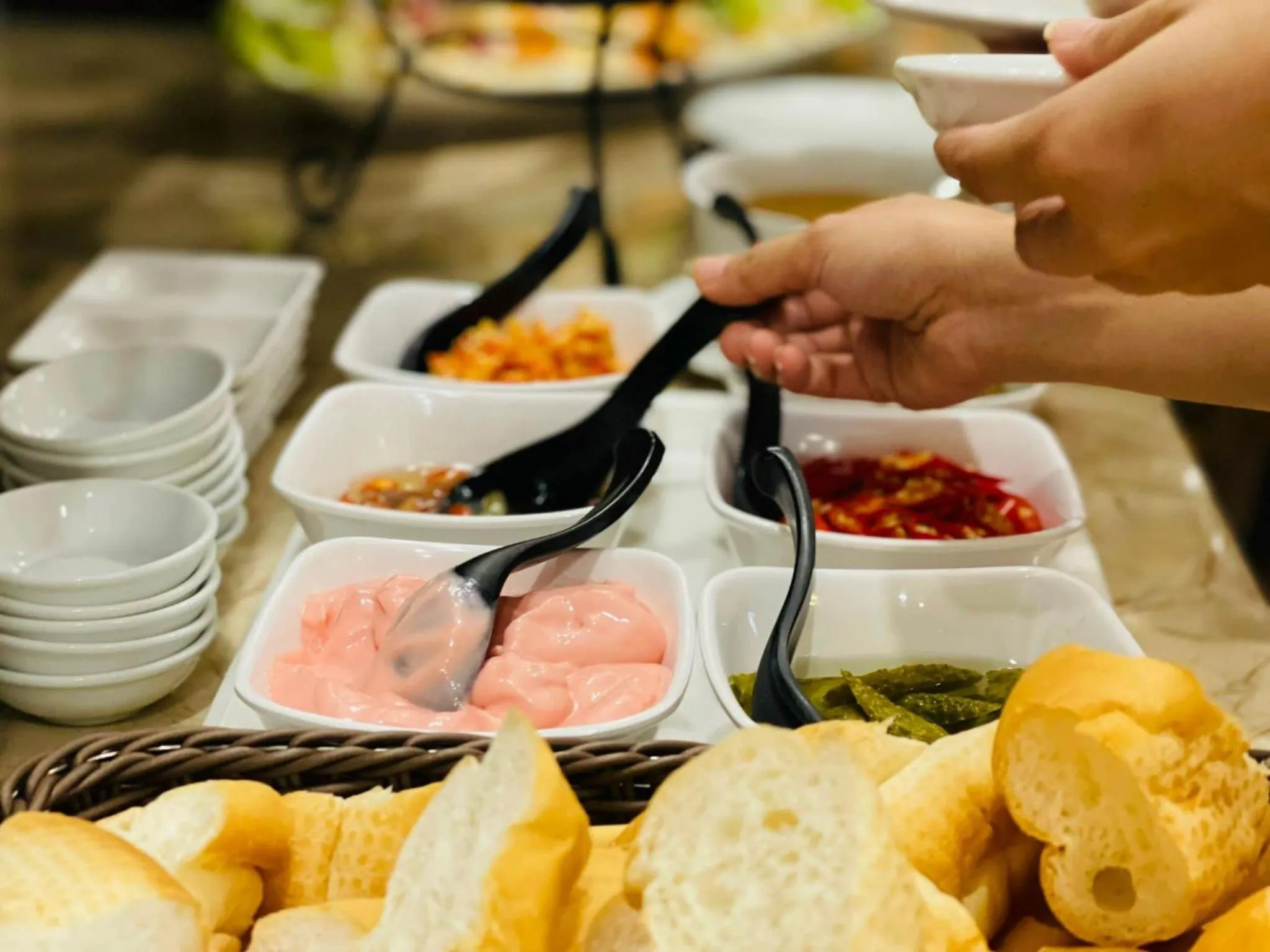 Breakfast in Ha Long Seasun Hotel