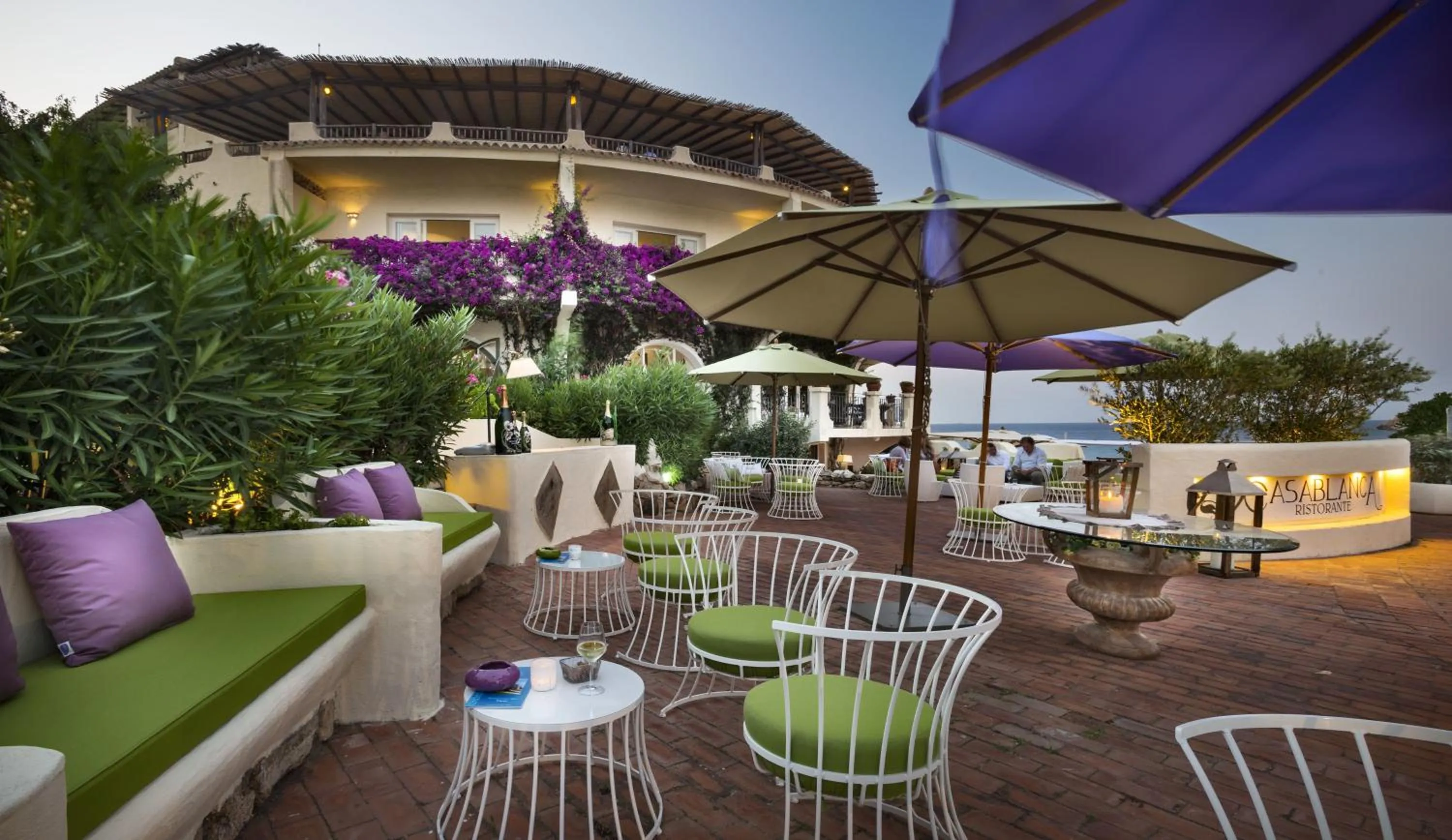 Patio in Club Hotel Baja Sardinia