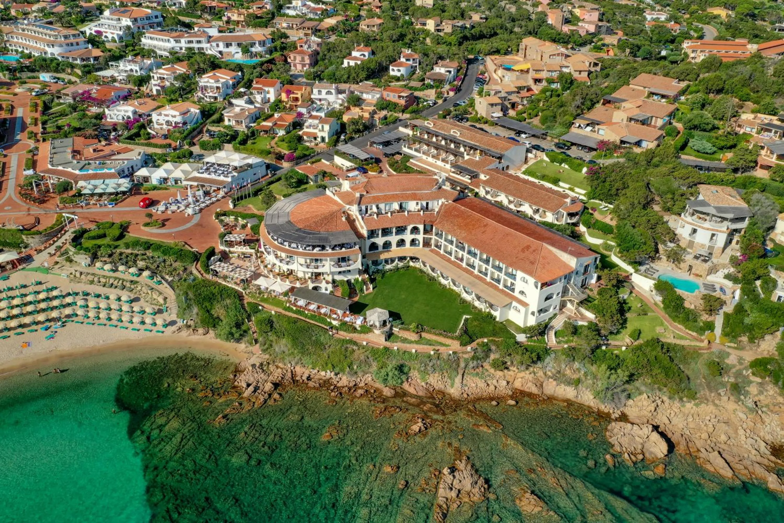 Bird's eye view in Club Hotel Baja Sardinia