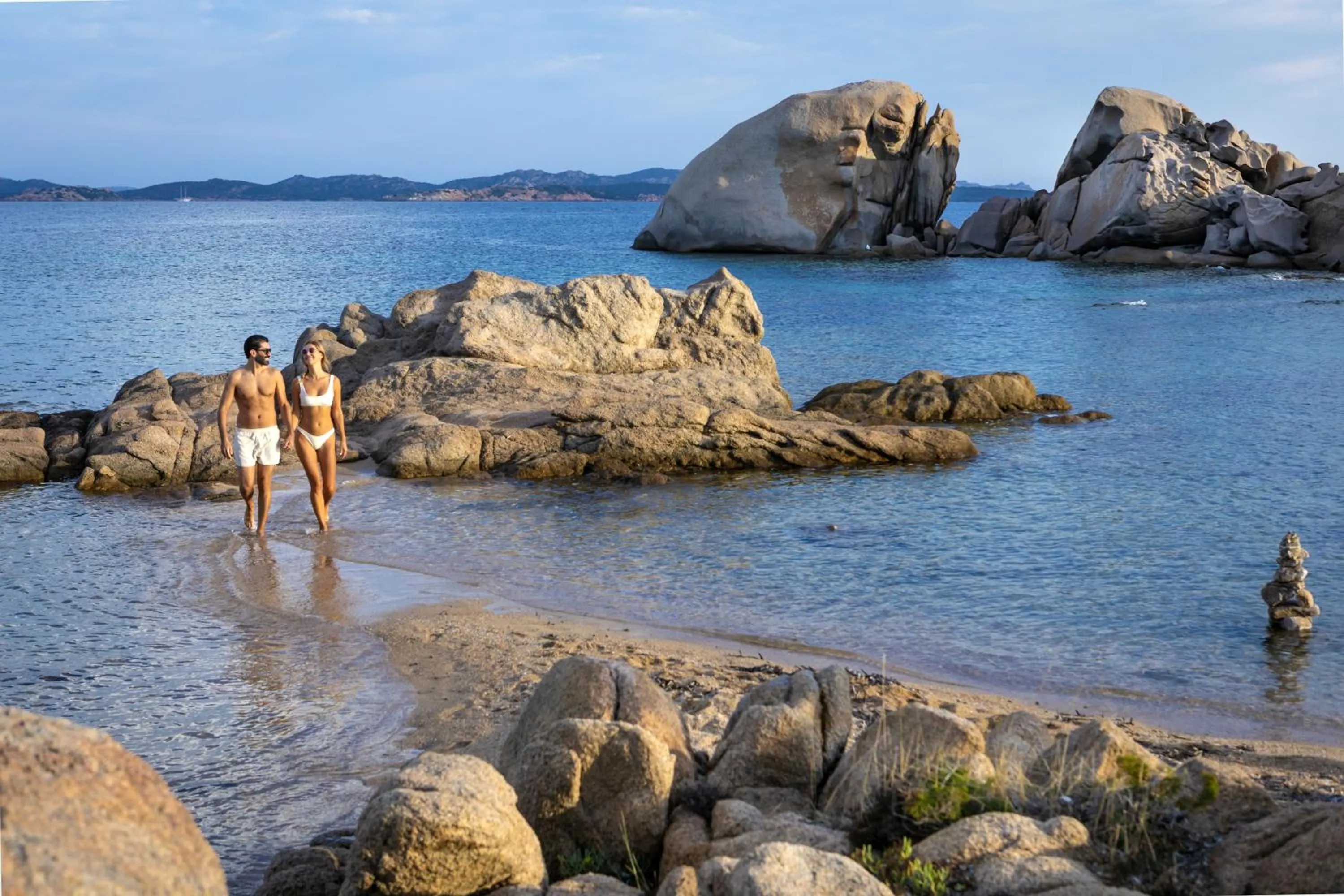 Beach in Club Hotel Baja Sardinia