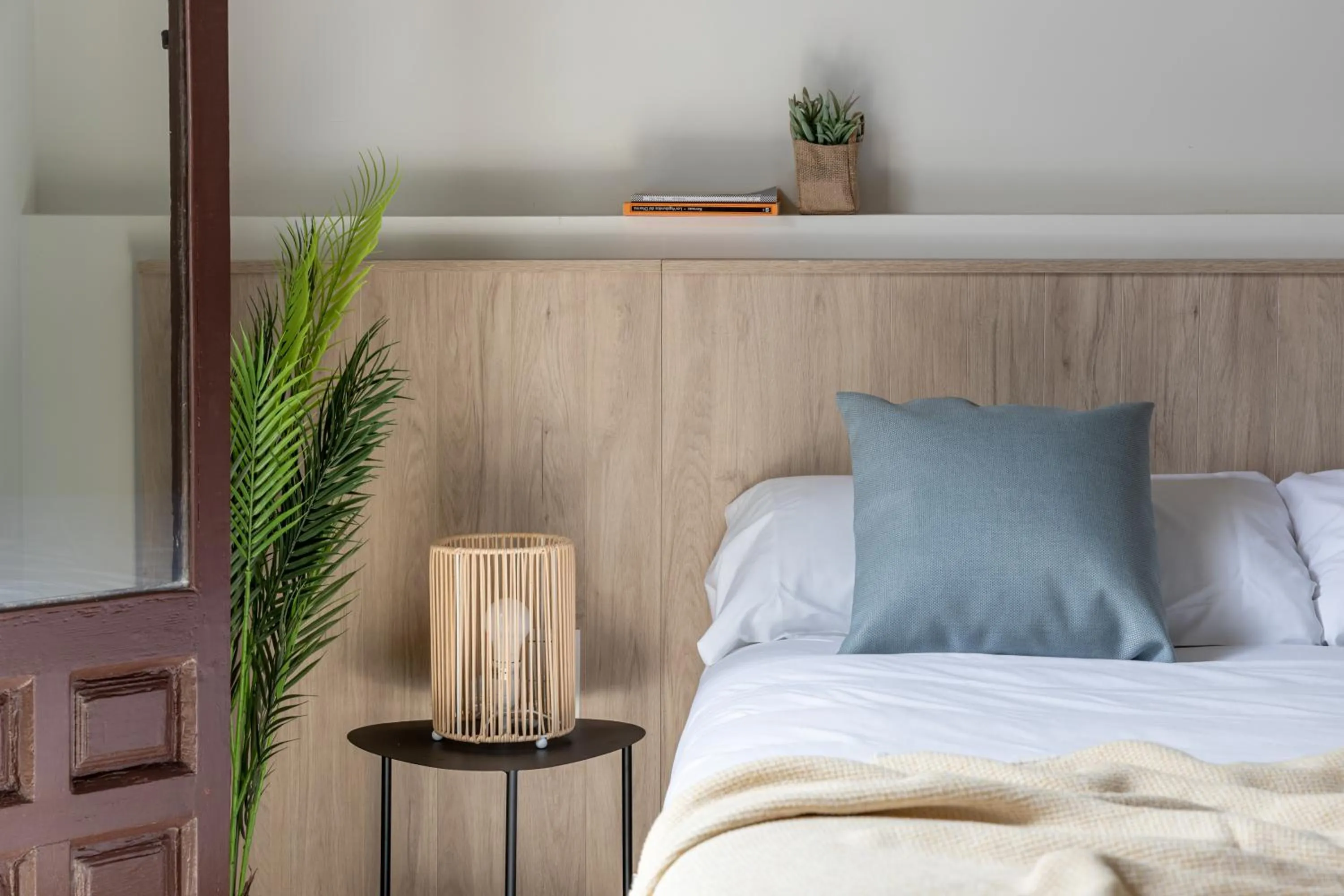 Bedroom, Bed in Líbere Málaga la Merced