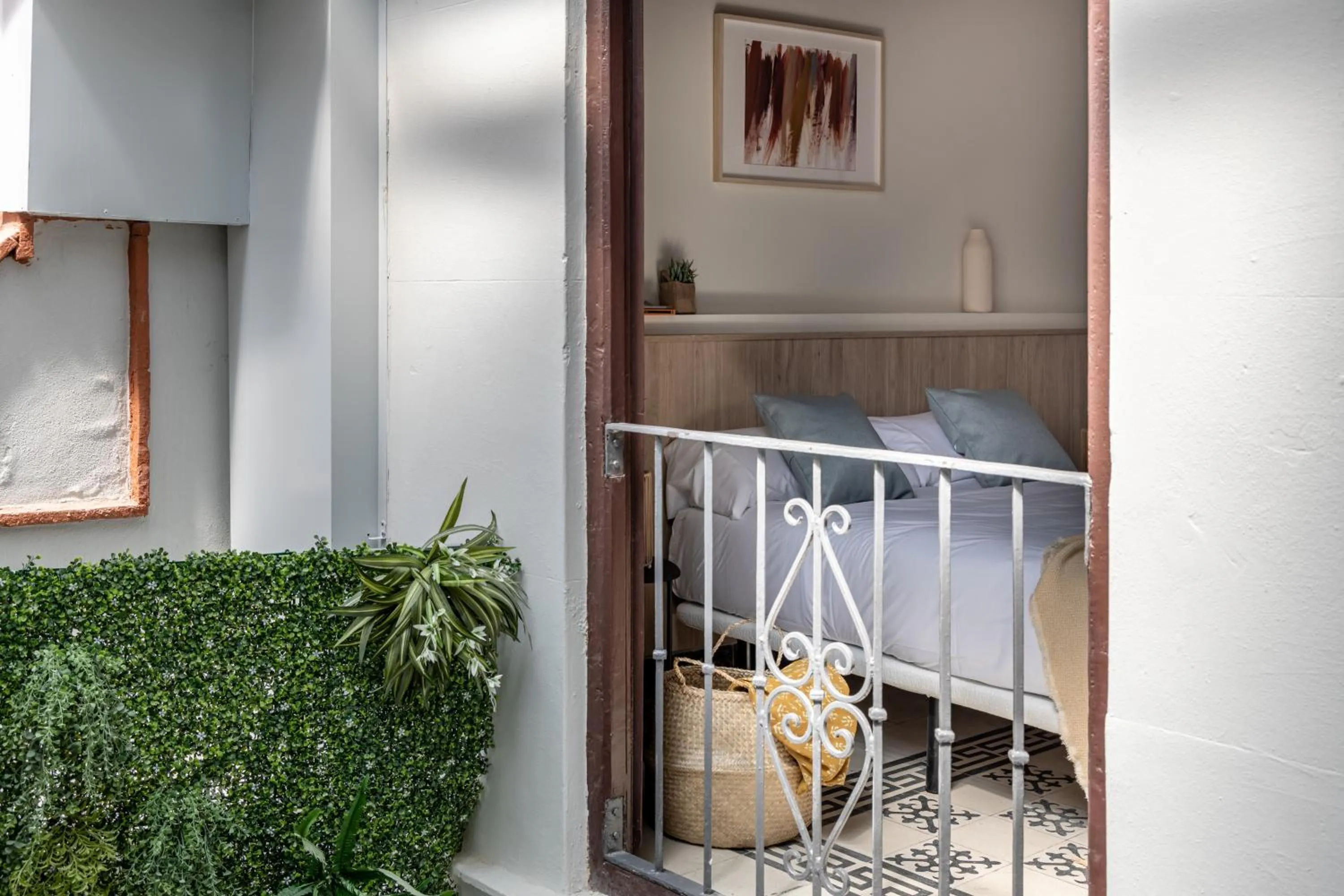 Decorative detail in Líbere Málaga la Merced