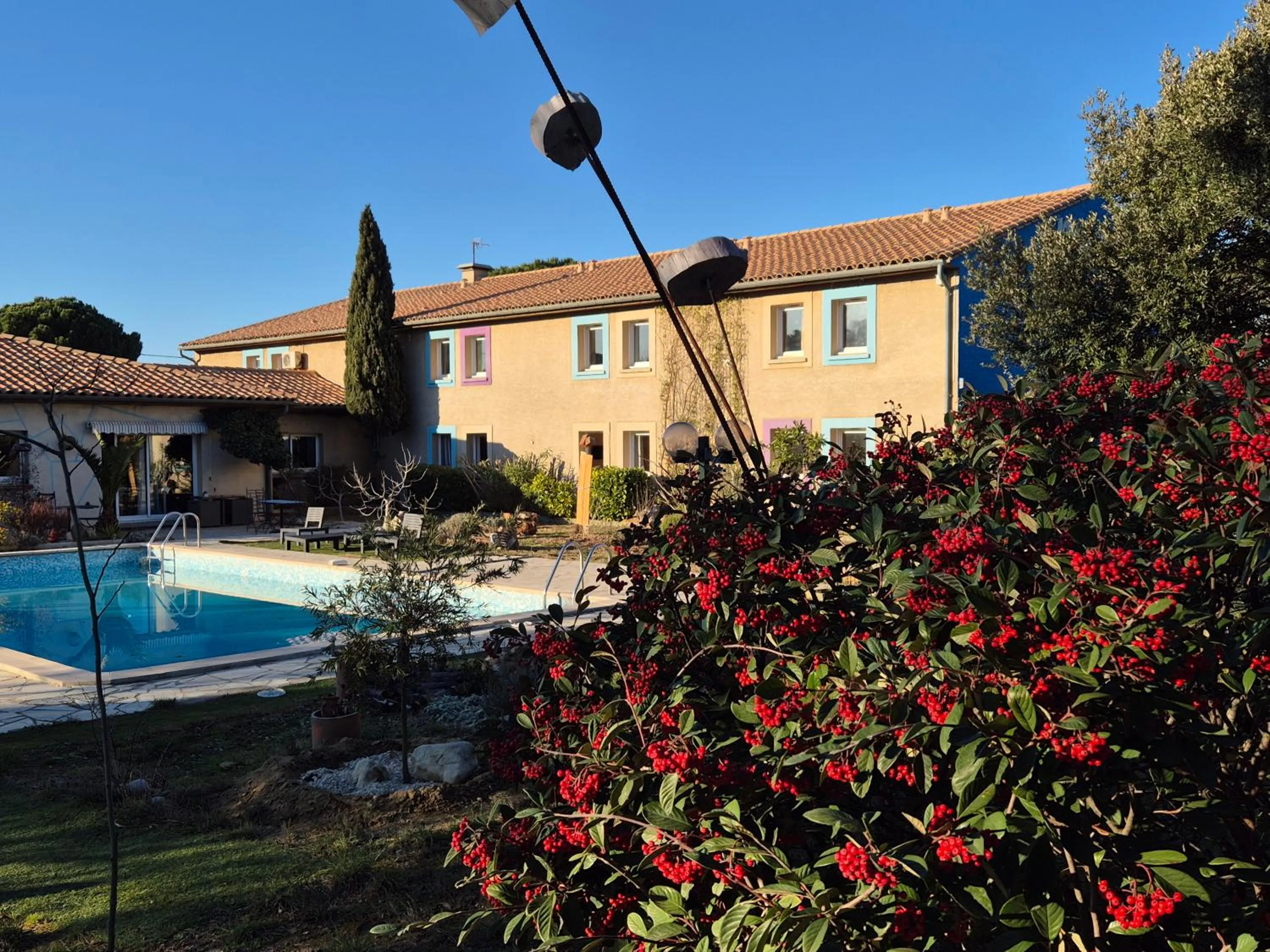 Property building in Bel Hotel Restaurant la Gentilhommière