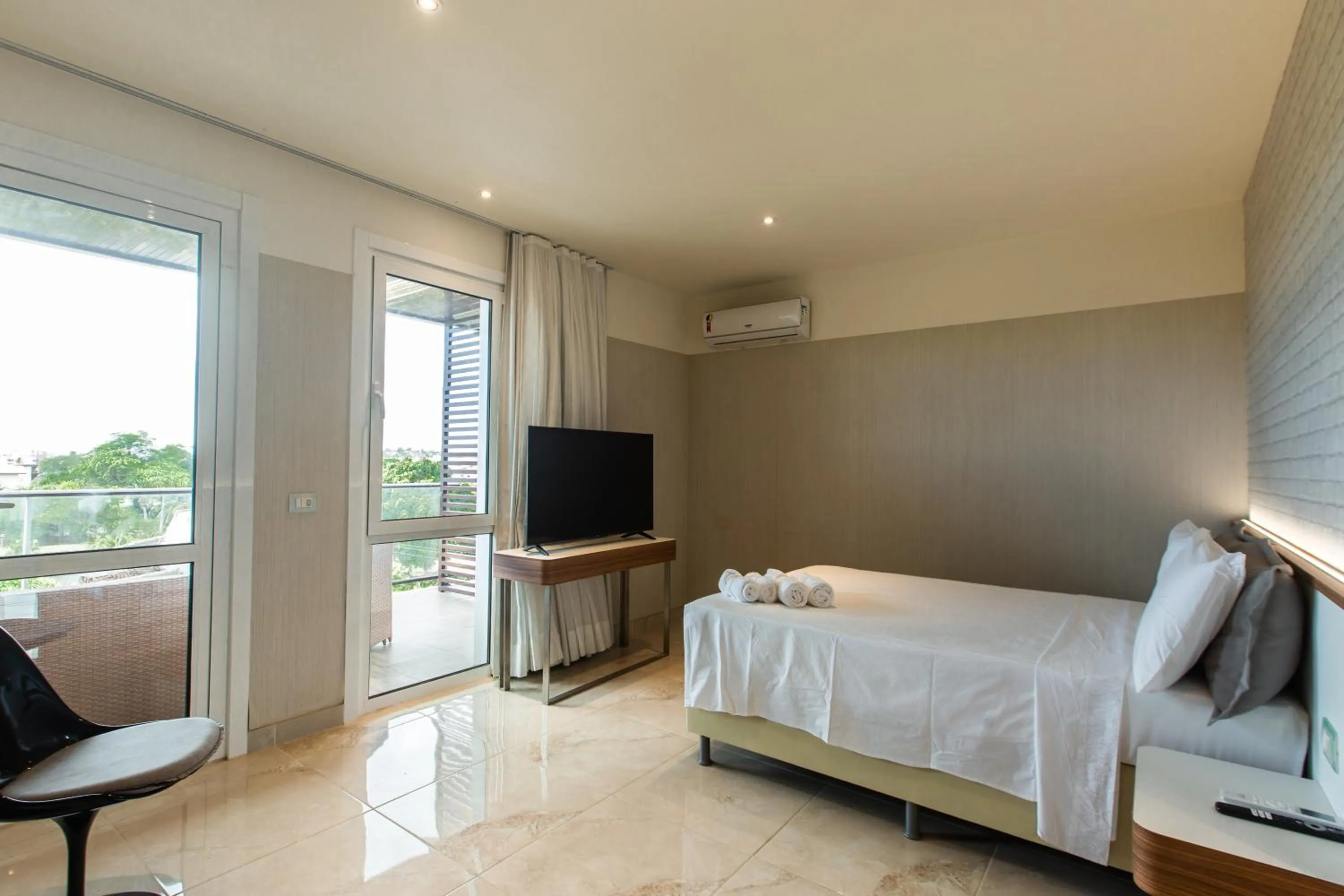 Bed in VM Hotel Cumbuco