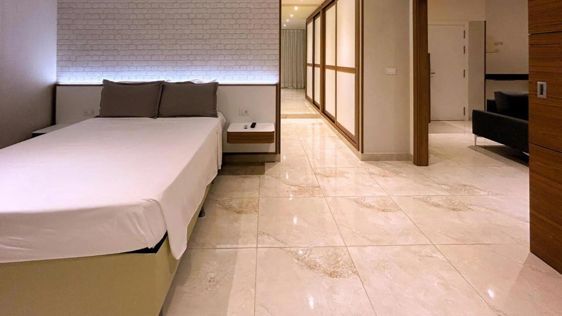 Bed in VM Hotel Cumbuco