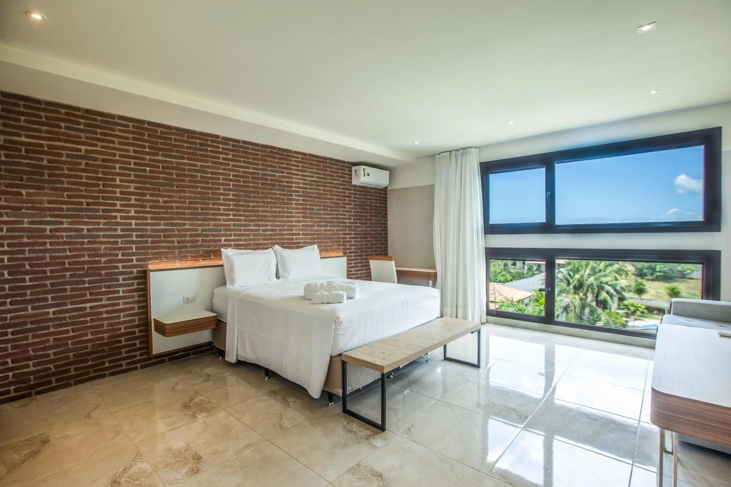 Bed in VM Hotel Cumbuco