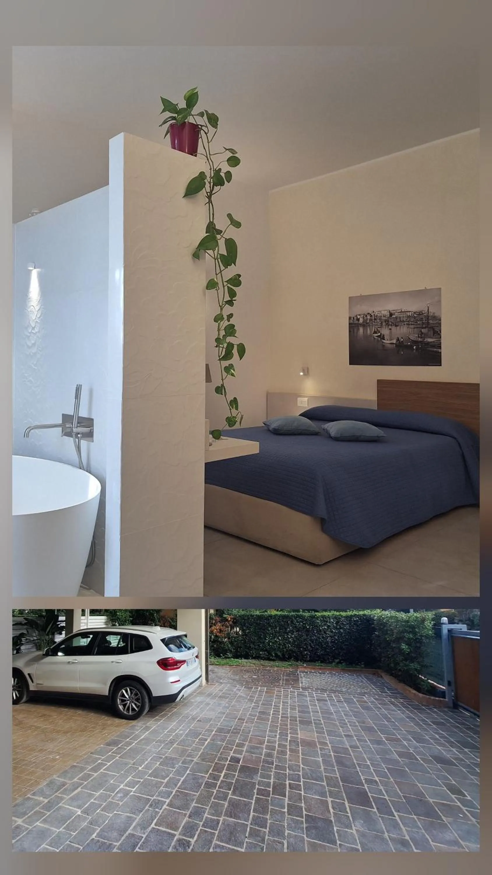 Bed in B&B LE MAGNOLIE