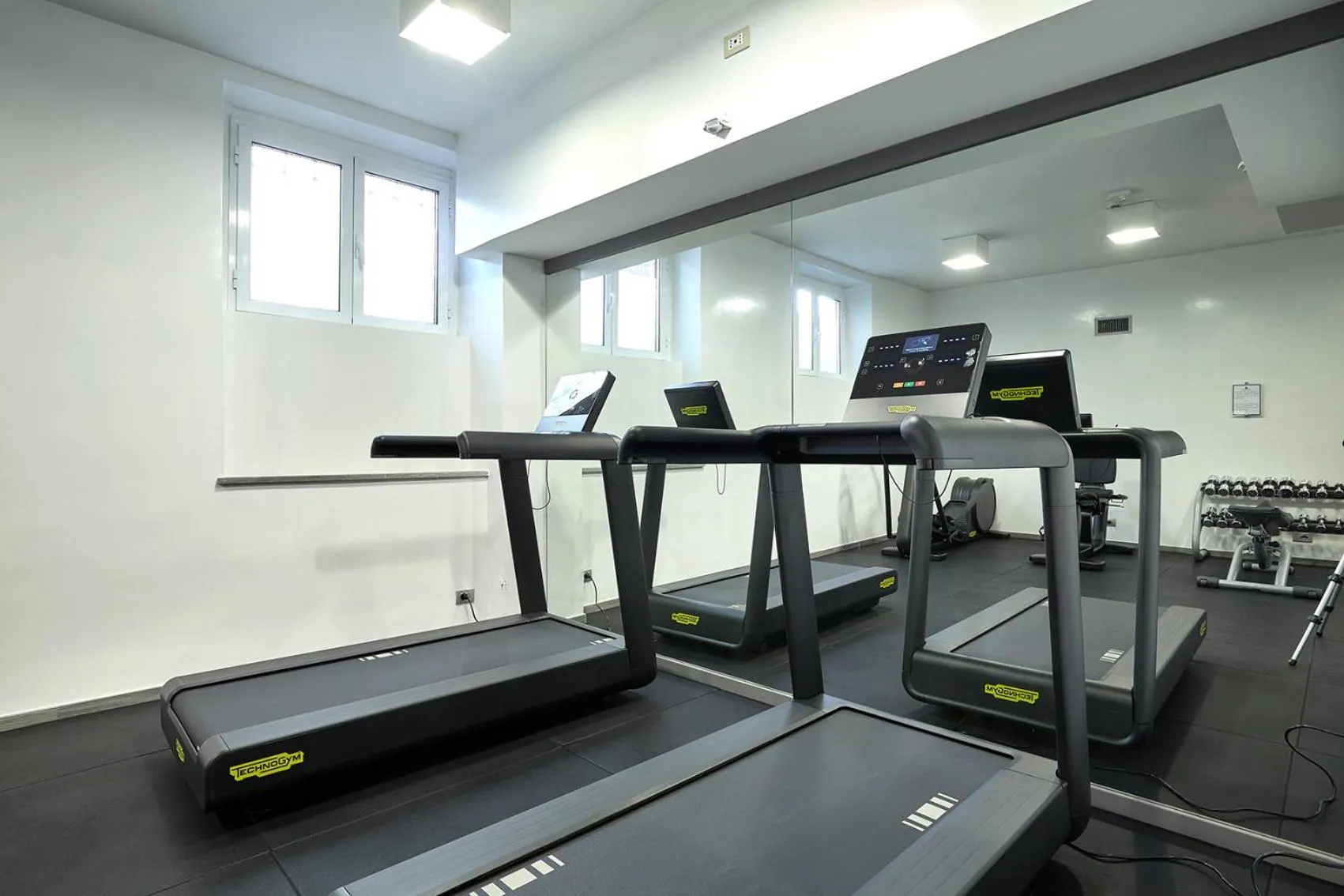 Fitness centre/facilities in Trianon Borgo Pio Aparthotel