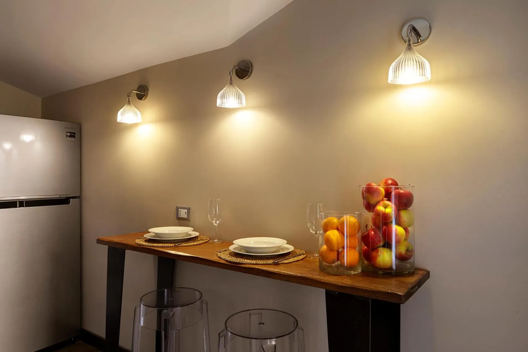 kitchen in Trianon Borgo Pio Aparthotel