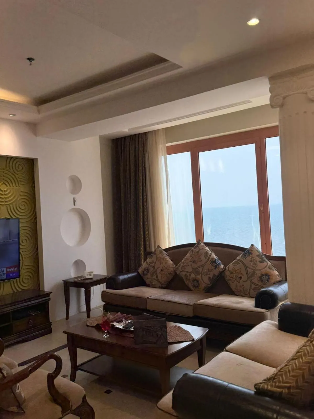 Seating area in Al-Borg Al-Watheer Serviced apartments