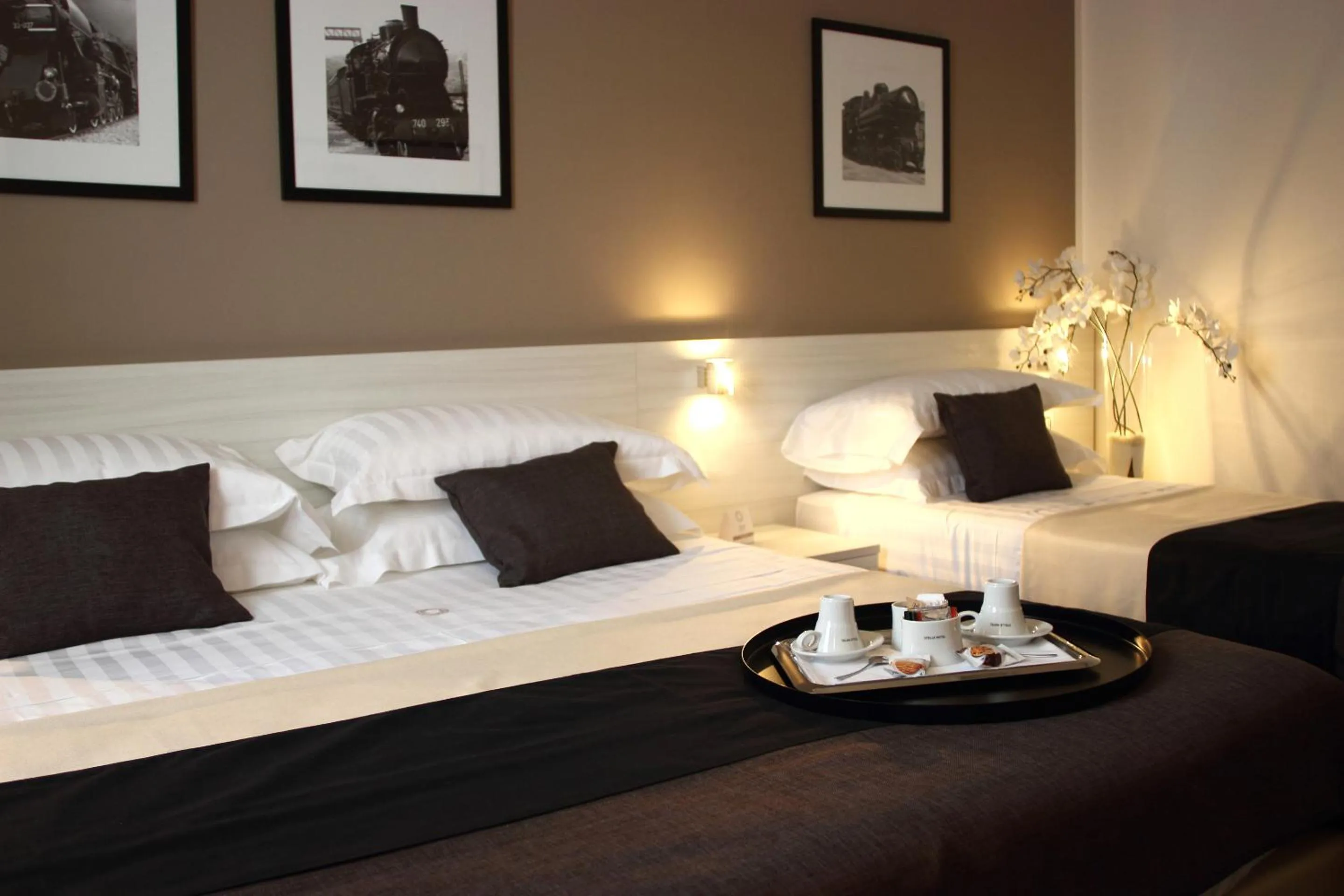 Bedroom, Bed in Stelle Hotel The Businest