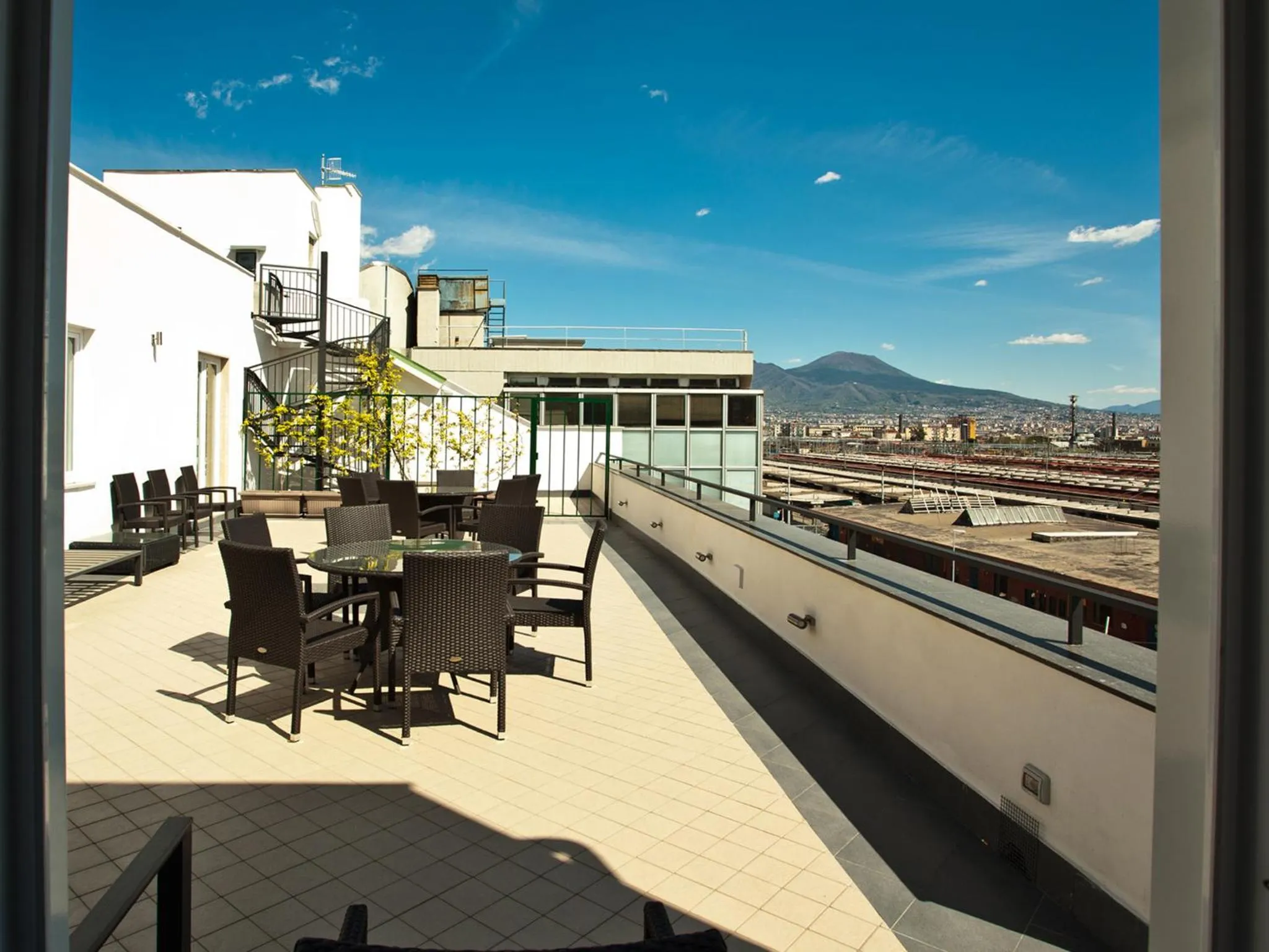 Balcony/Terrace in Stelle Hotel The Businest