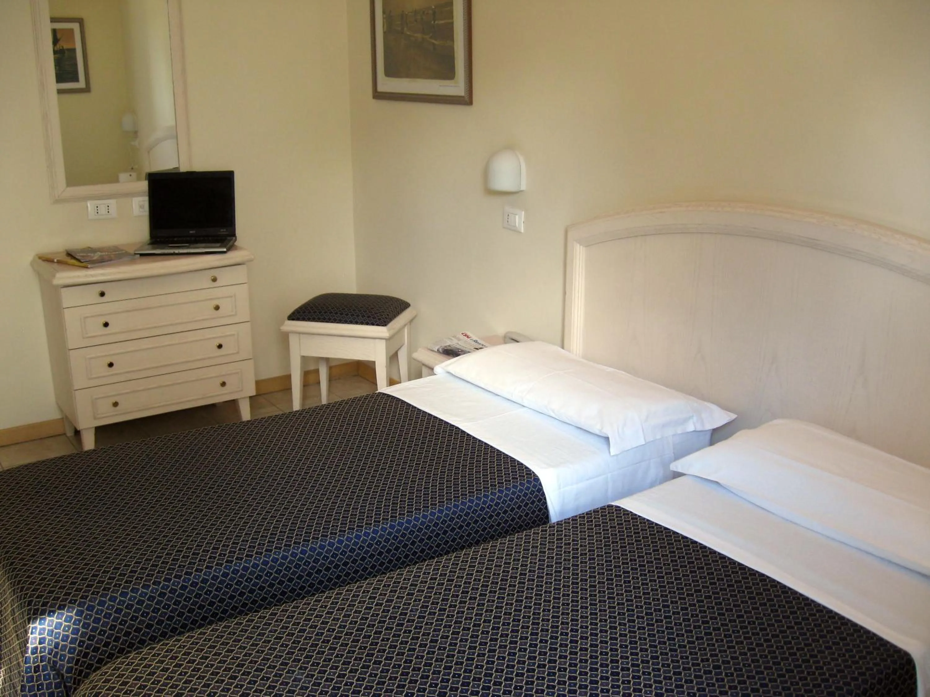 Decorative detail, Bed in Hotel Villa Mare