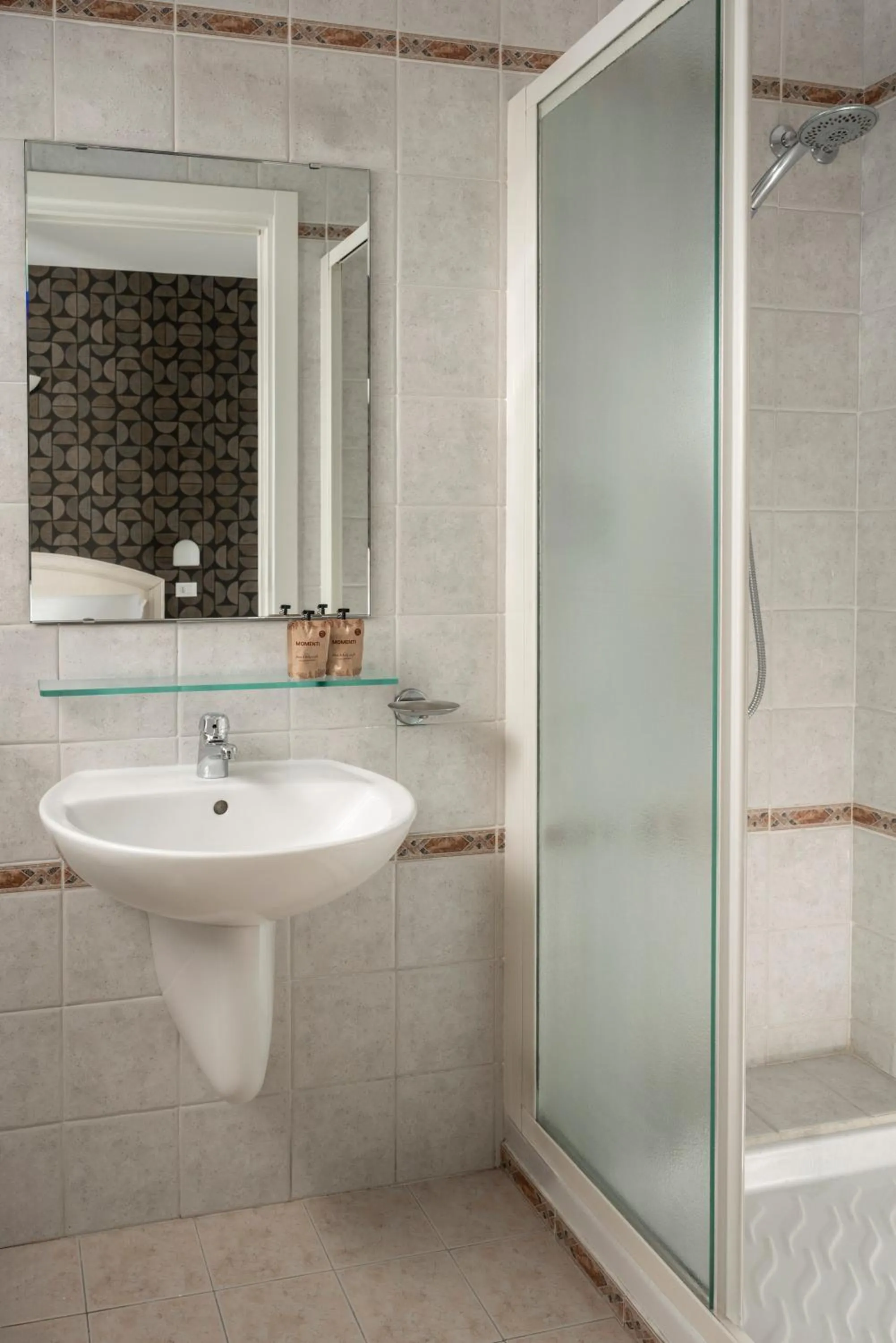 Shower in Hotel Villa Mare