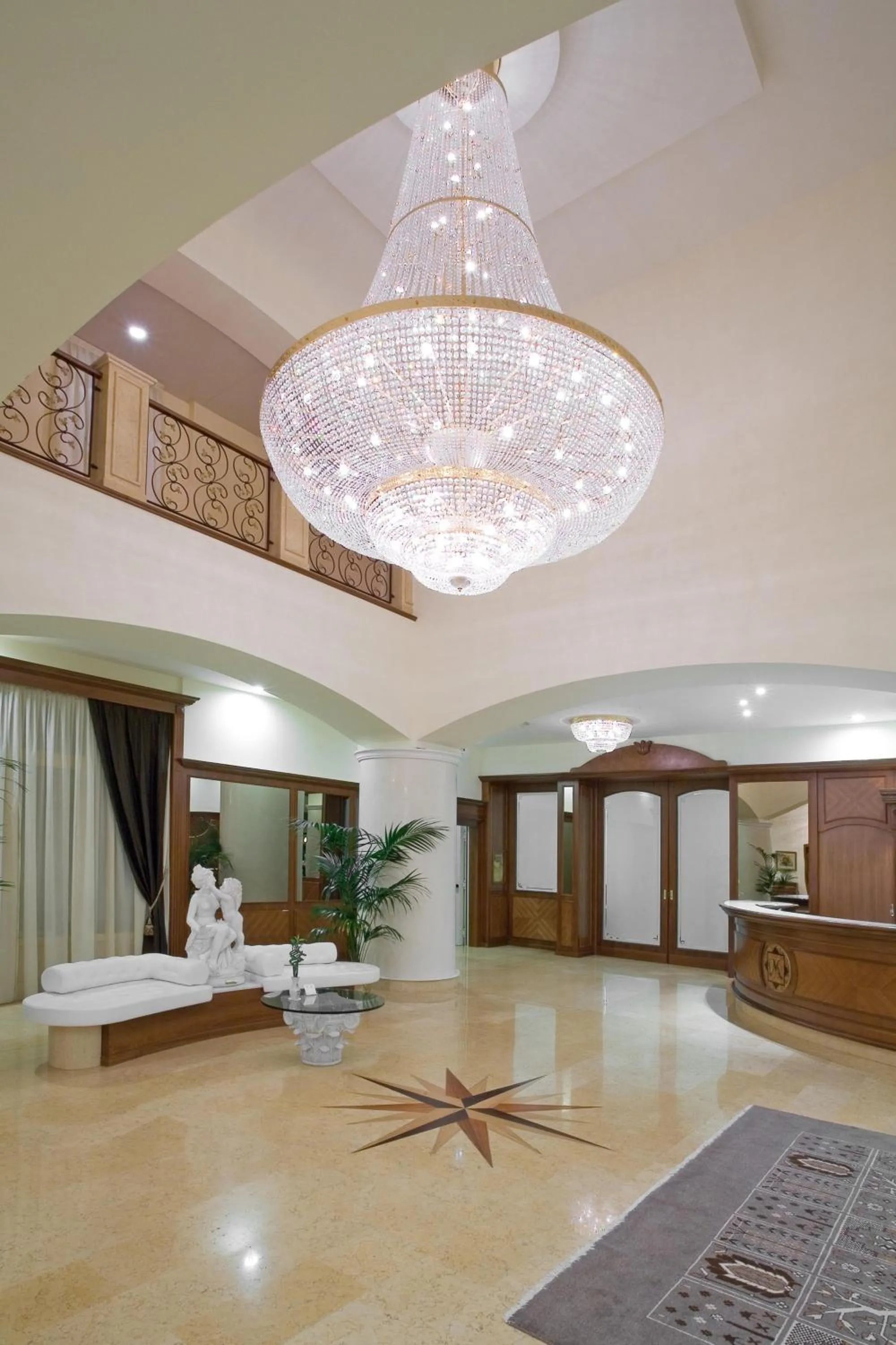 Lobby or reception in Hotel Marconi