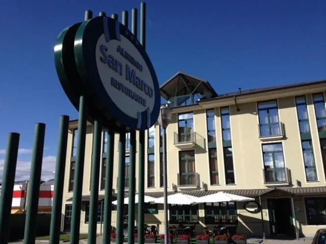 Facade/entrance in Albergo Ristorante San Marco