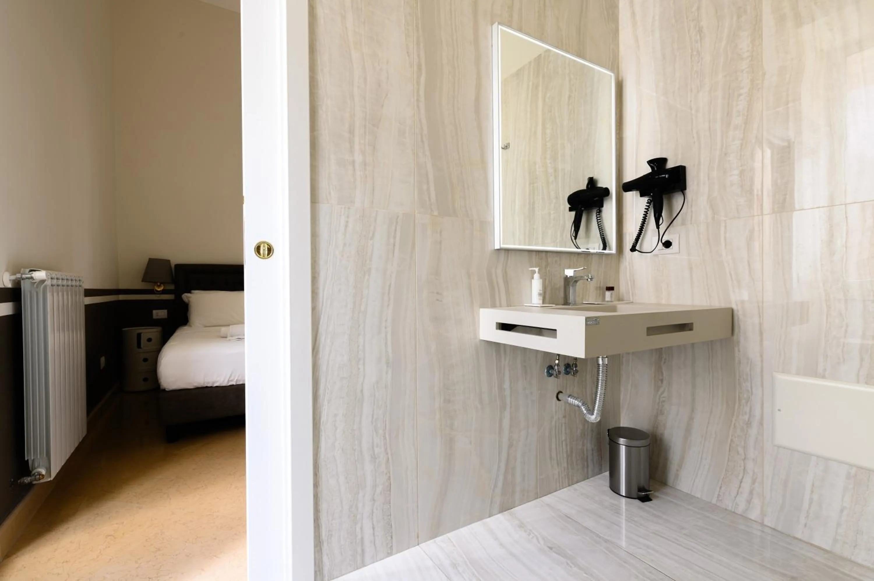 Bed in Residenza Molinari Suite