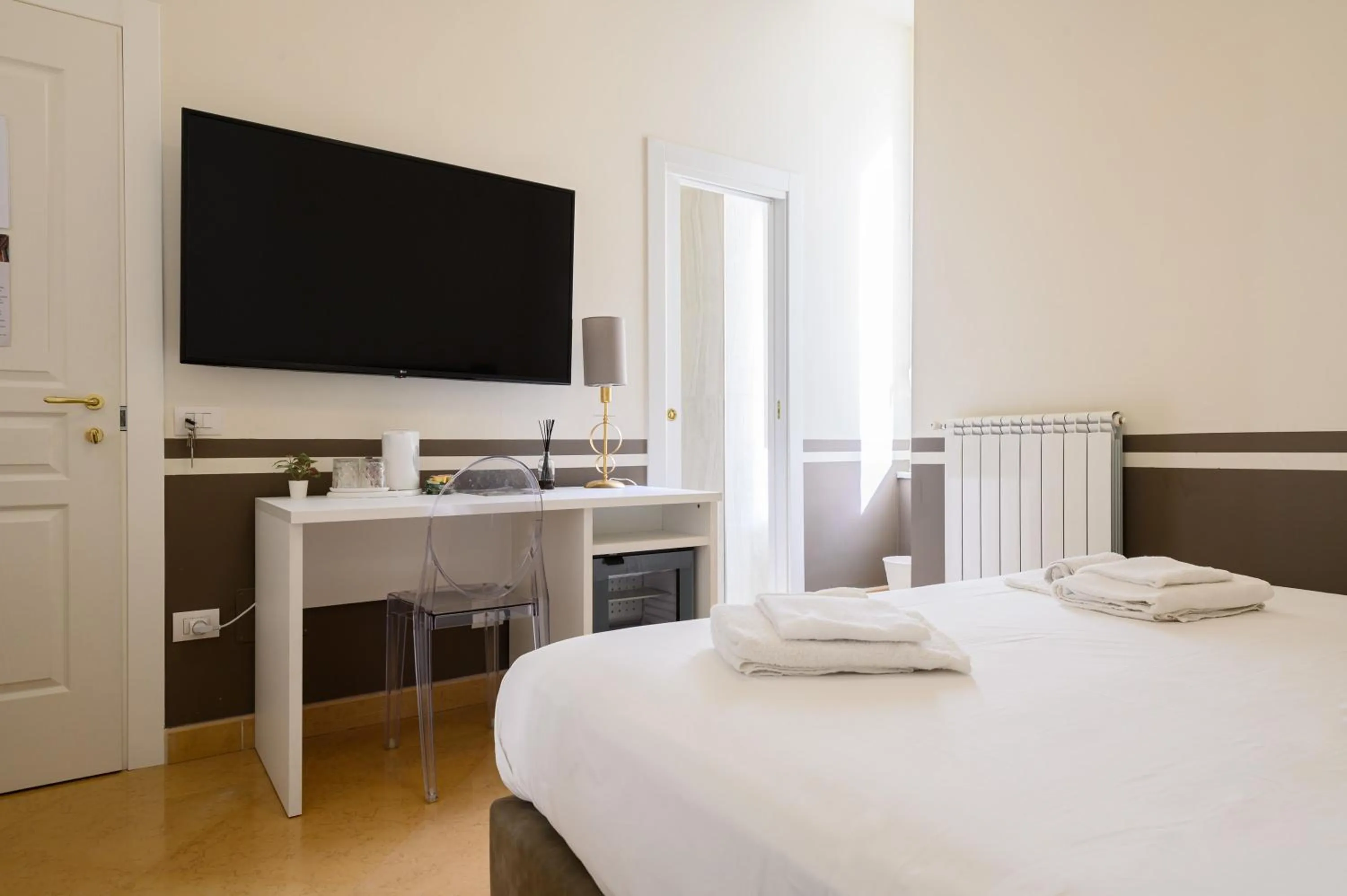 Bed in Residenza Molinari Suite