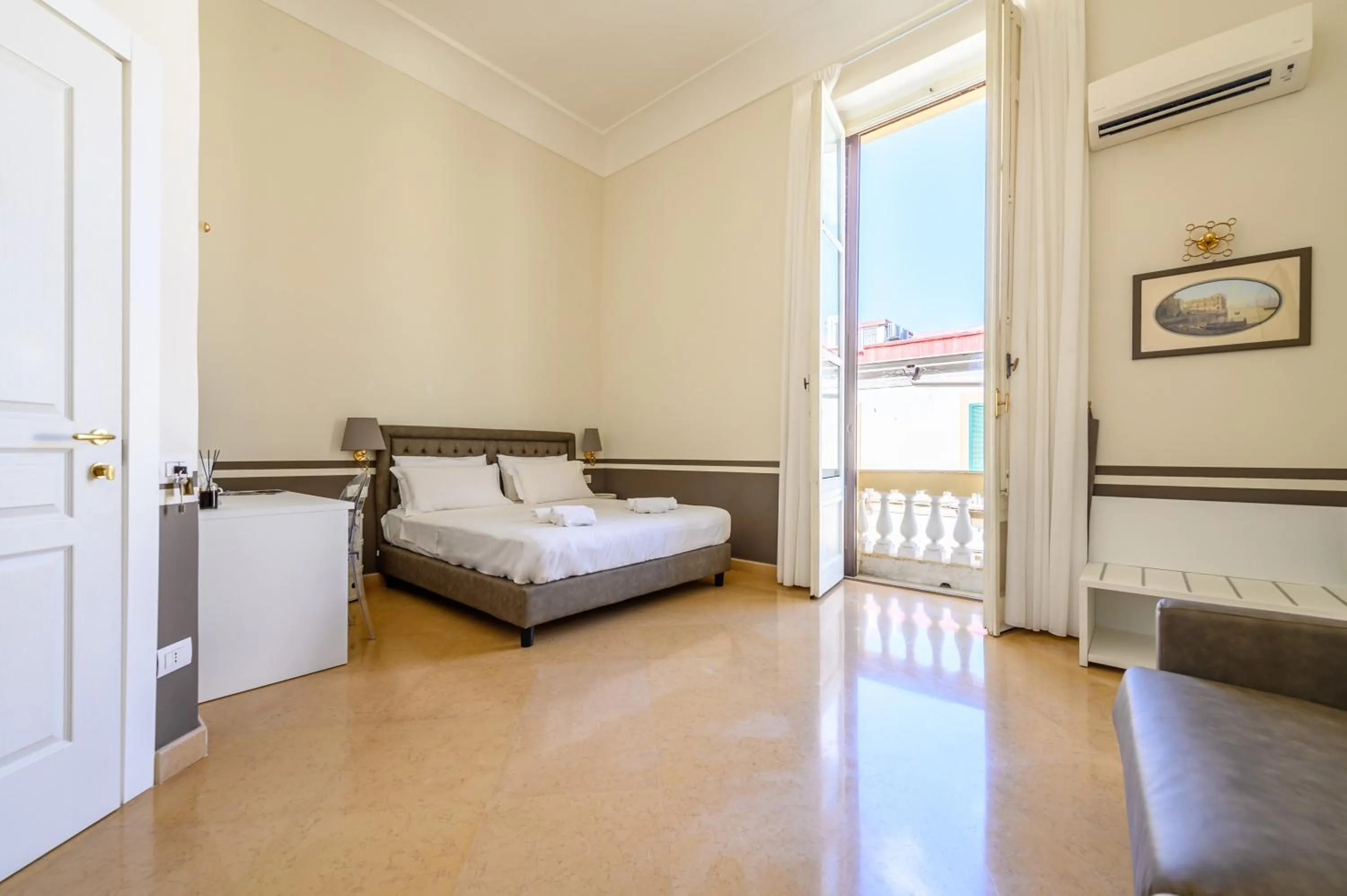 Bed in Residenza Molinari Suite