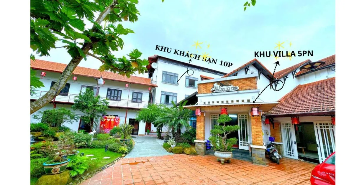 Property building in Golden Star Villa Hue