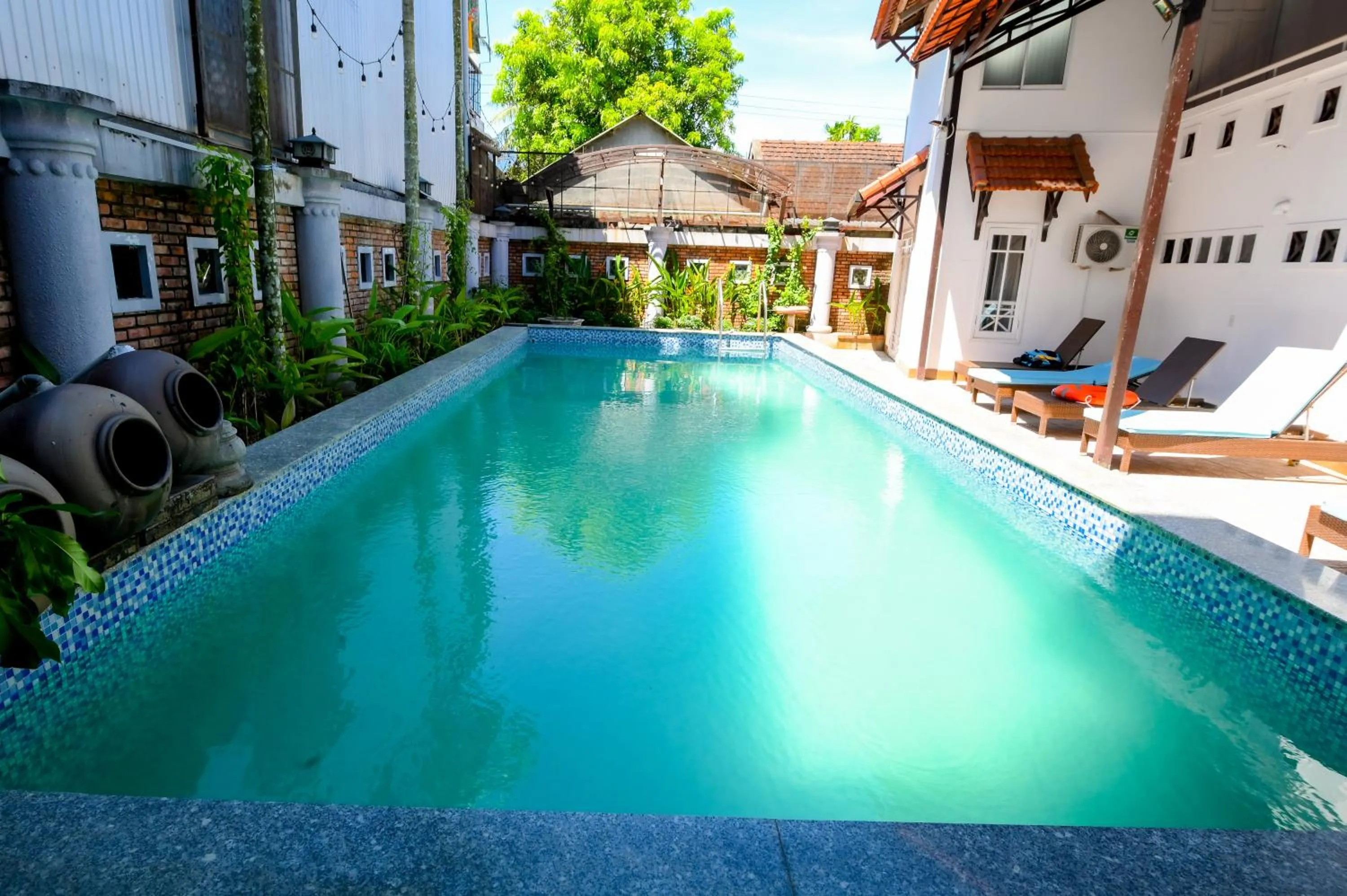 Swimming pool in Golden Star Villa Hue