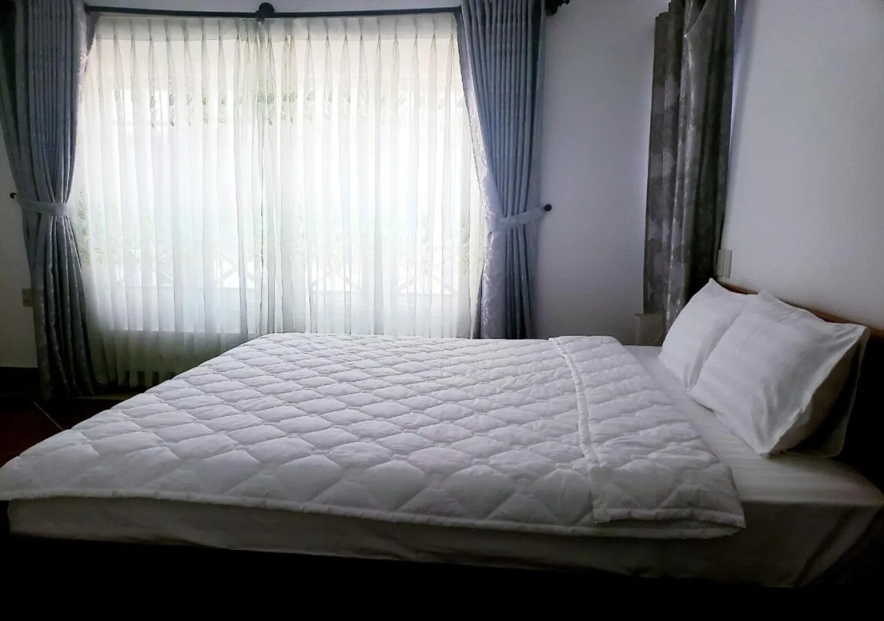 Bed in Golden Star Villa Hue