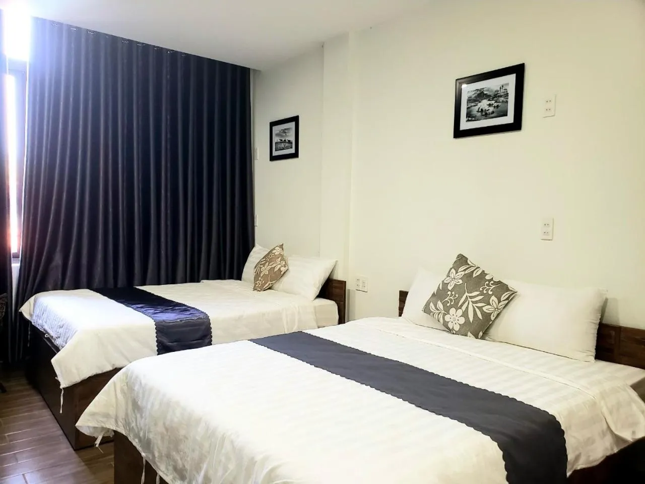 Bed in Golden Star Villa Hue