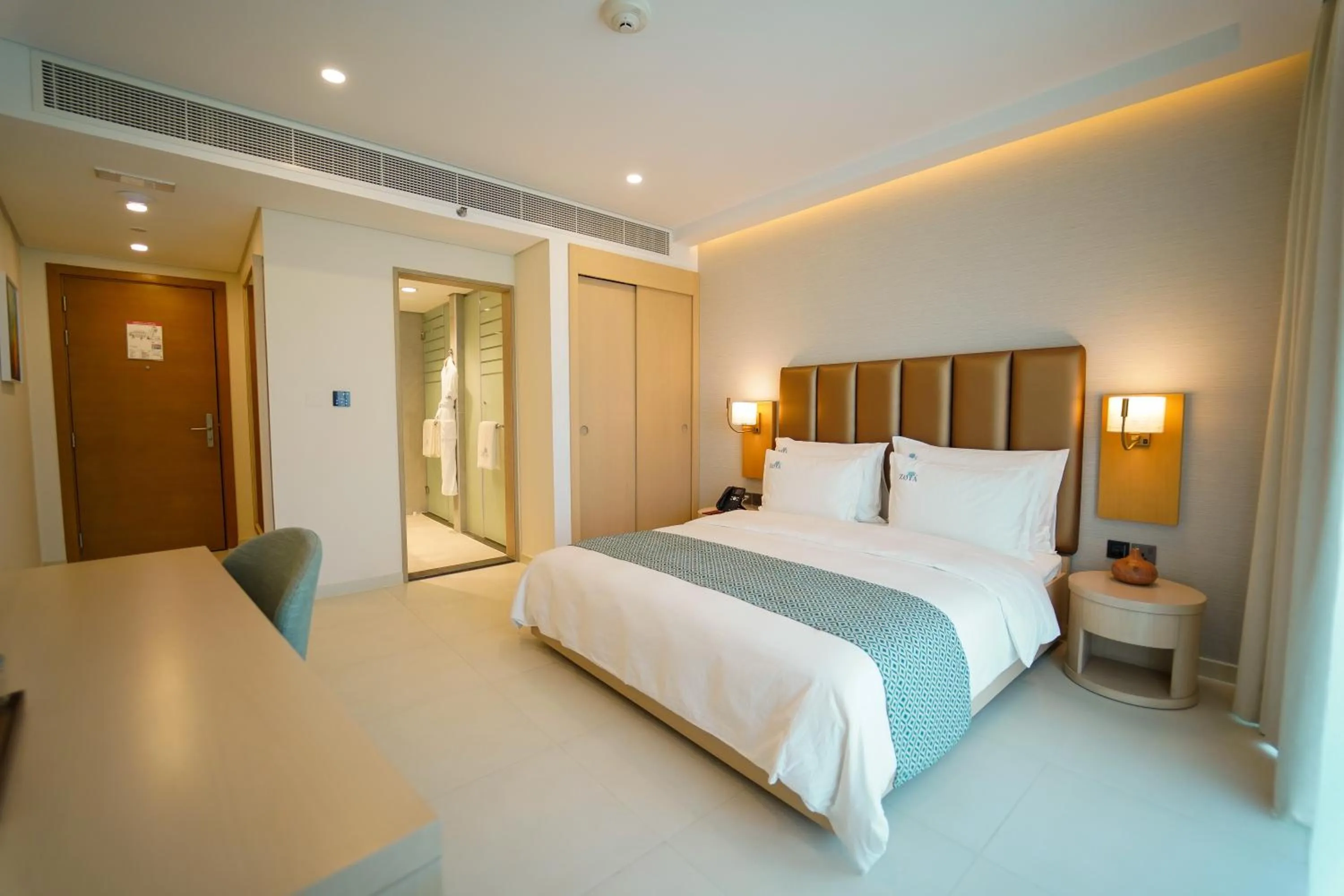 Bed in Zoya Health & Wellbeing Resort