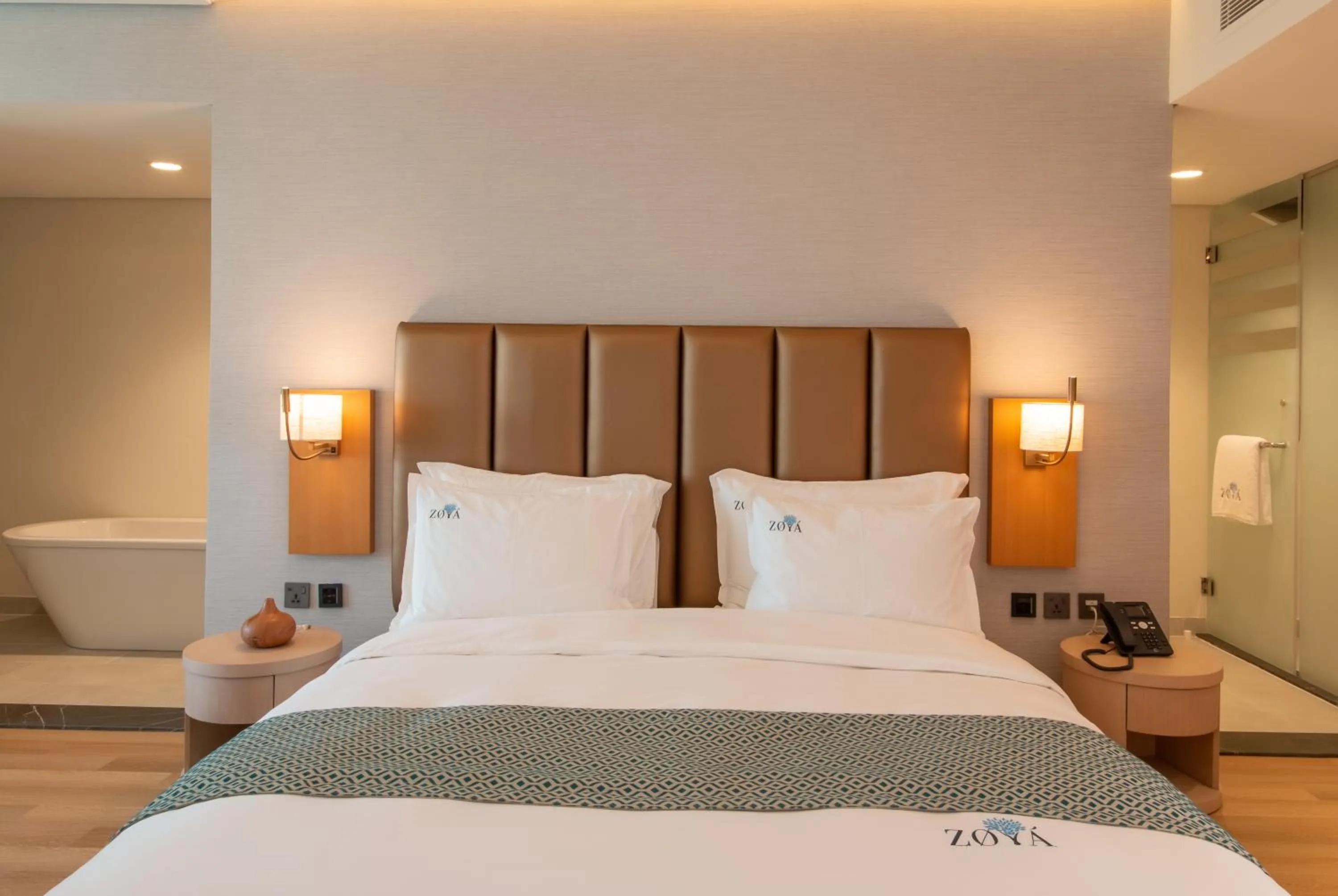 Bed in Zoya Health & Wellbeing Resort