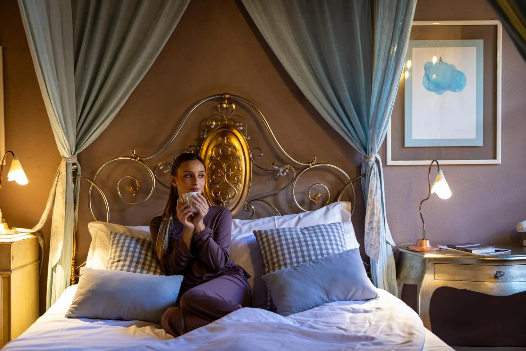 Bedroom, Bed in PALAZZO DEL CAPITANO Wellness & Relais - Luxury Borgo Capitano Collection
