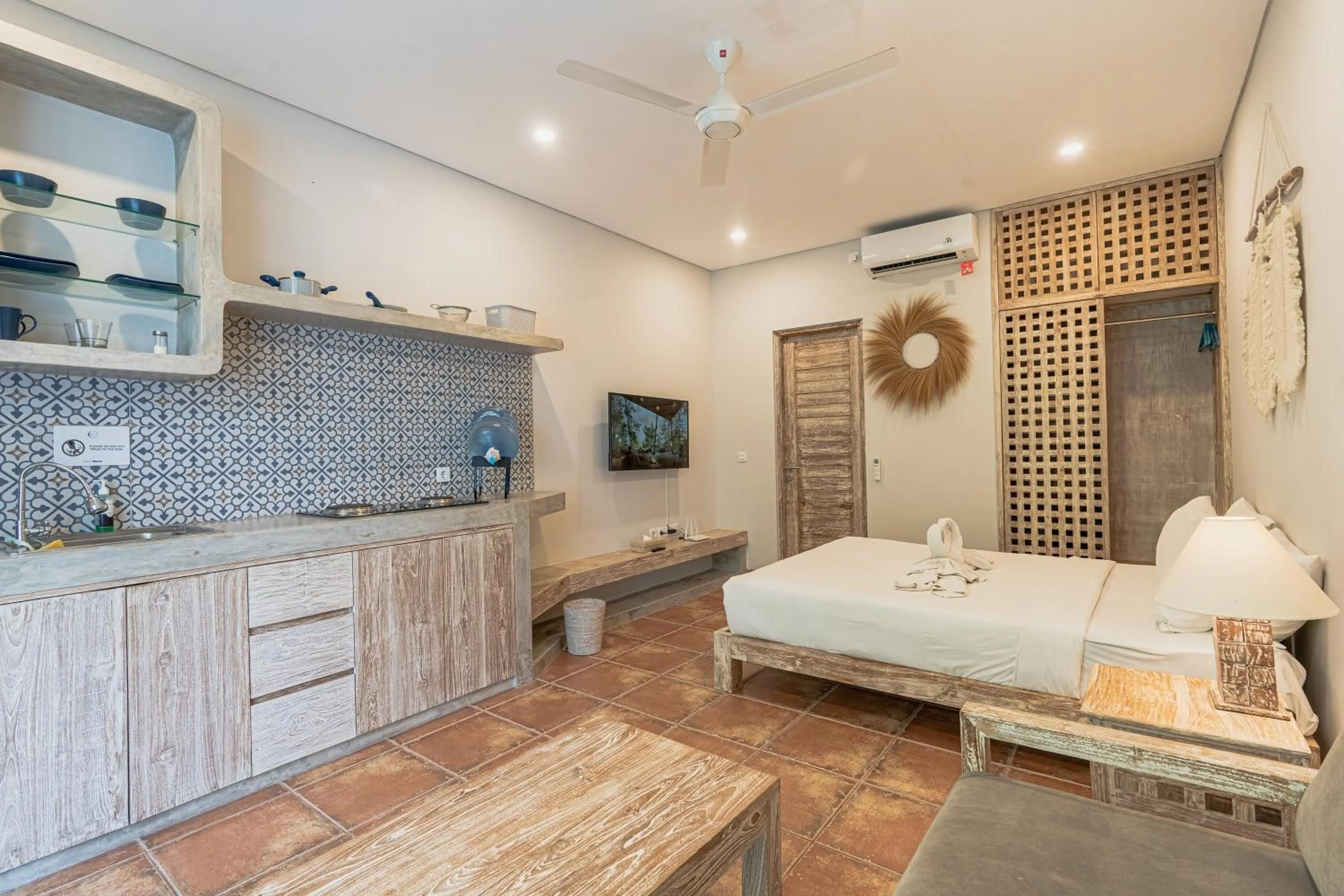 Bed in Malam Hari ApartHotel