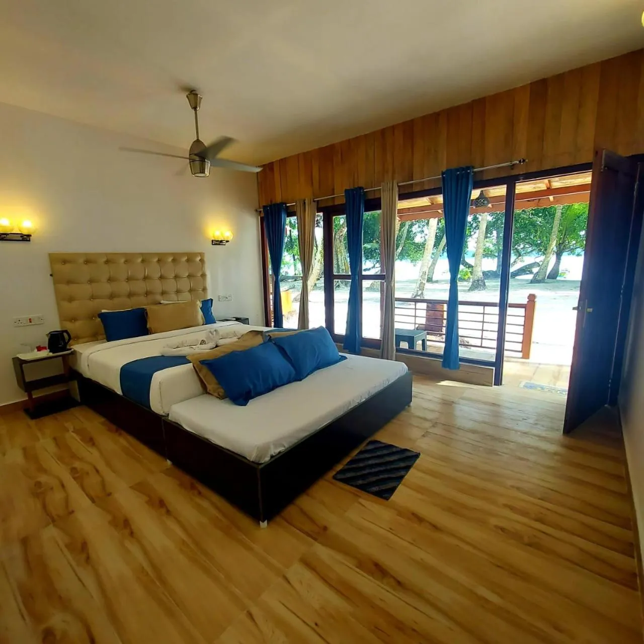 Bedroom in Lemon Grass Resort & Spa
