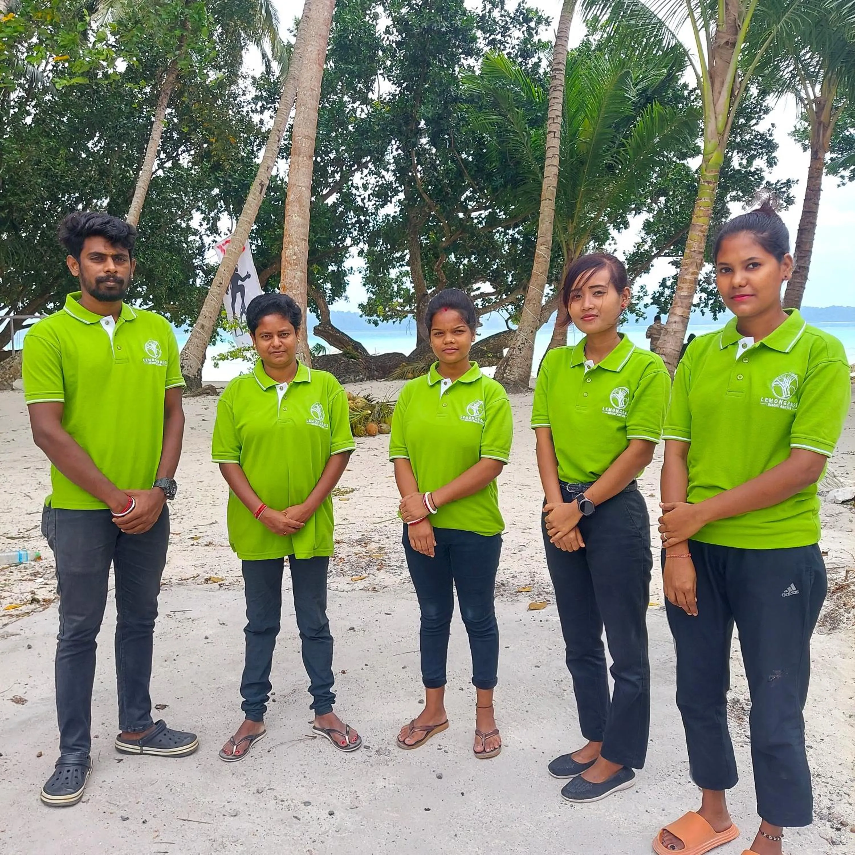 Staff in Lemon Grass Resort & Spa