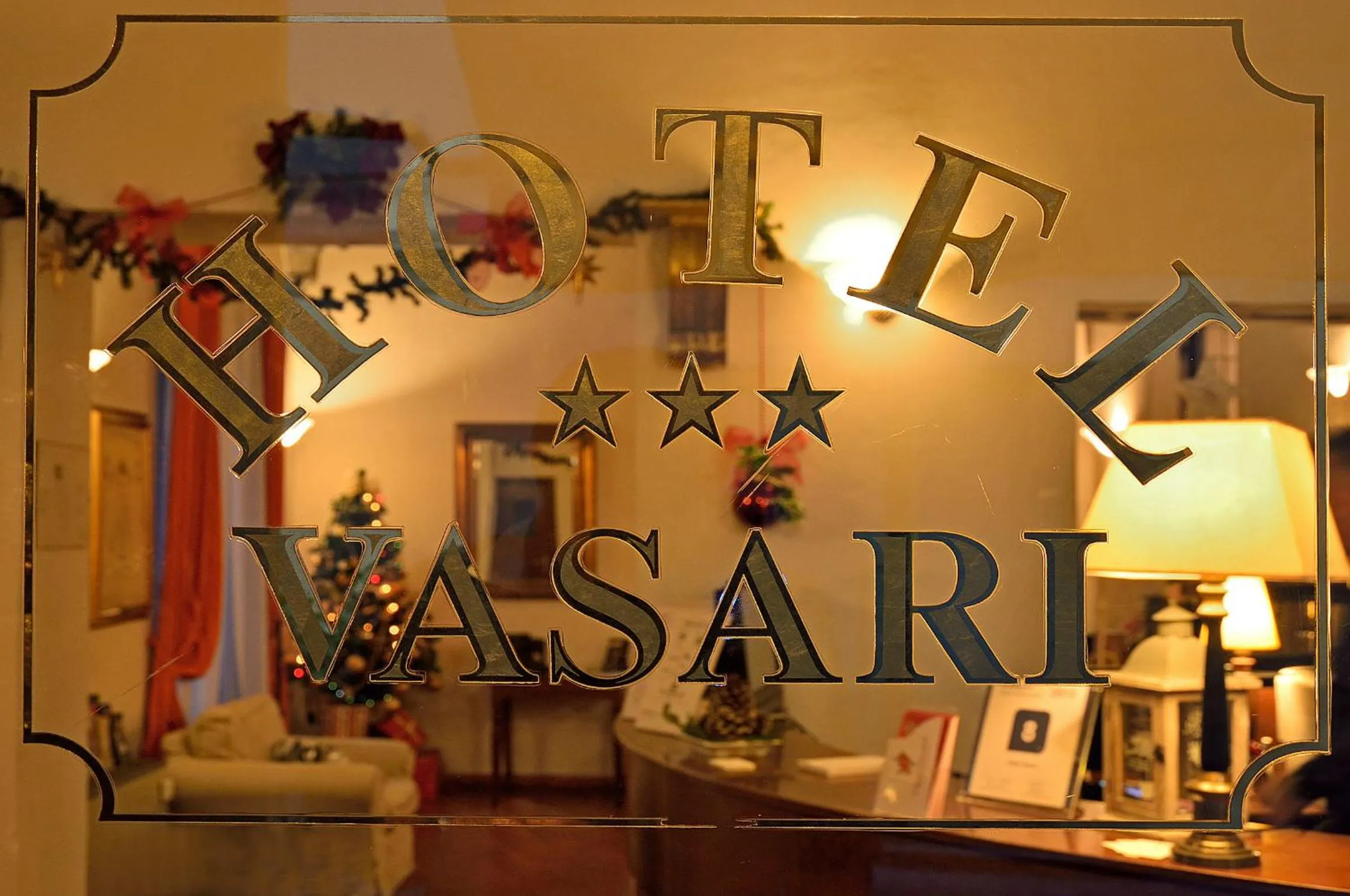 Lobby or reception in Hotel Vasari