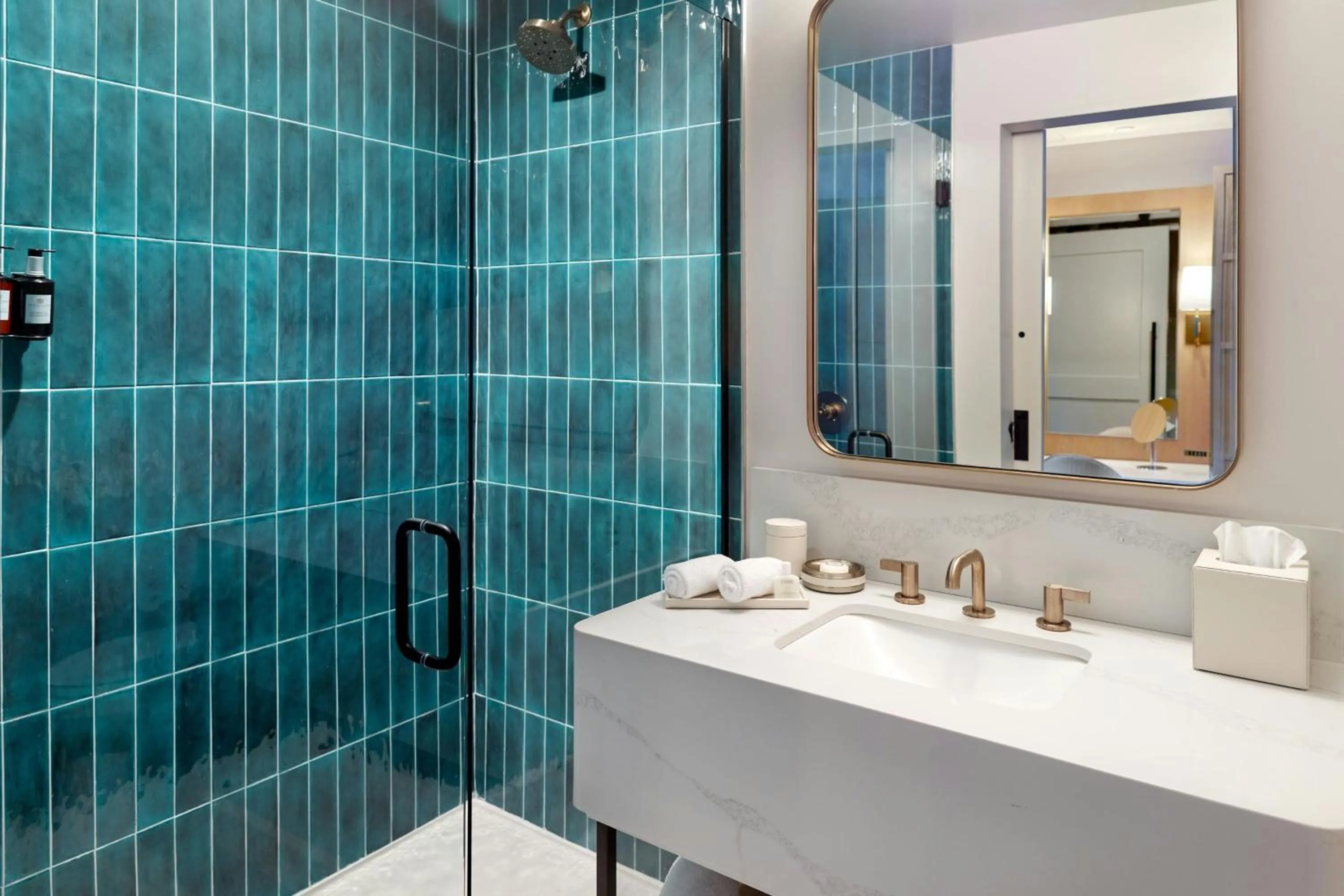 Bathroom in The Alamite, Tuscaloosa, a Tribute Portfolio Hotel