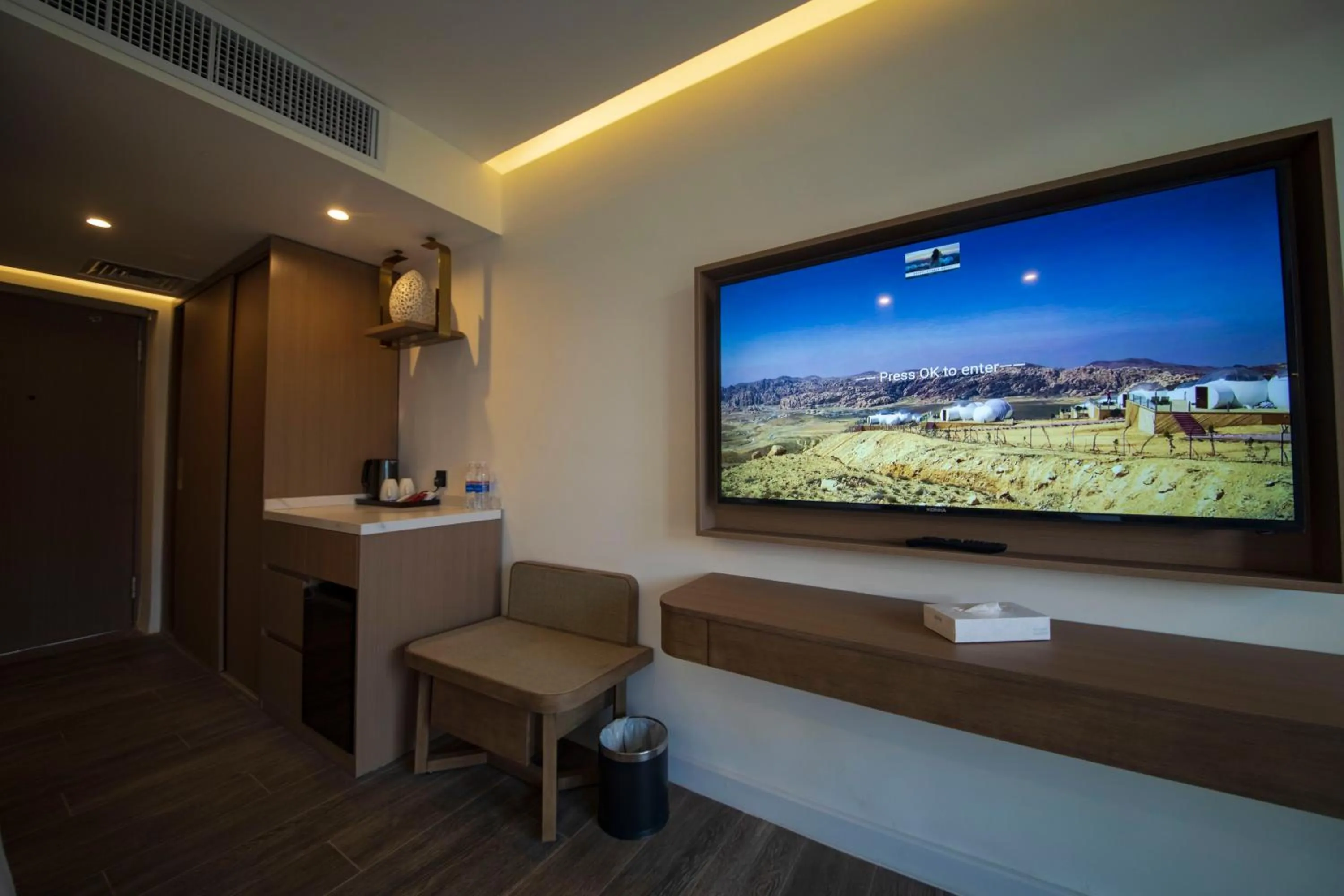 Communal lounge/ TV room in Luxotel Aqaba Beach Resort & Spa Only 15 years plus