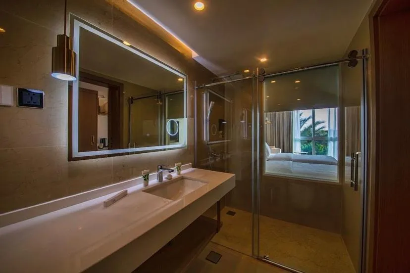 Bathroom in Luxotel Aqaba Beach Resort & Spa Only 15 years plus