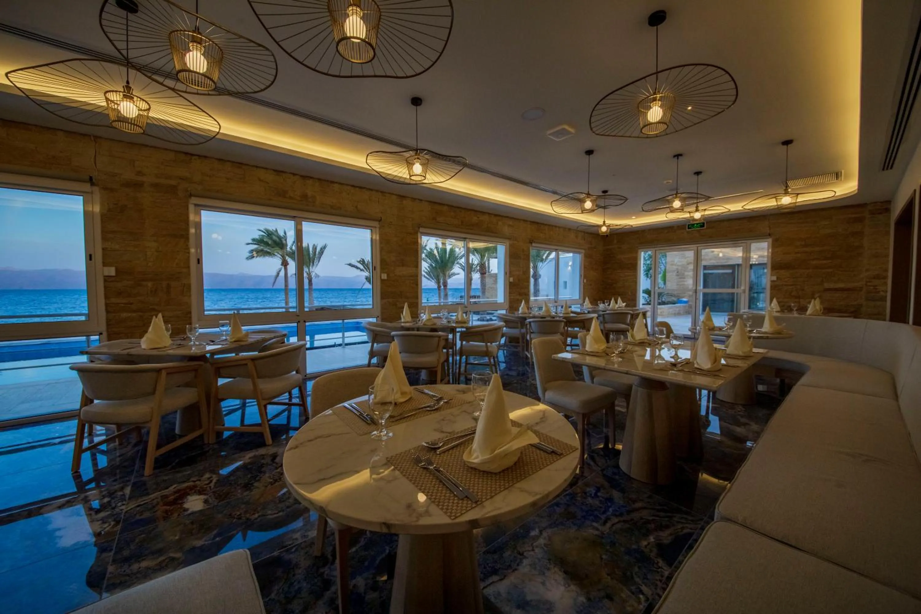Restaurant/places to eat in Luxotel Aqaba Beach Resort & Spa Only 15 years plus